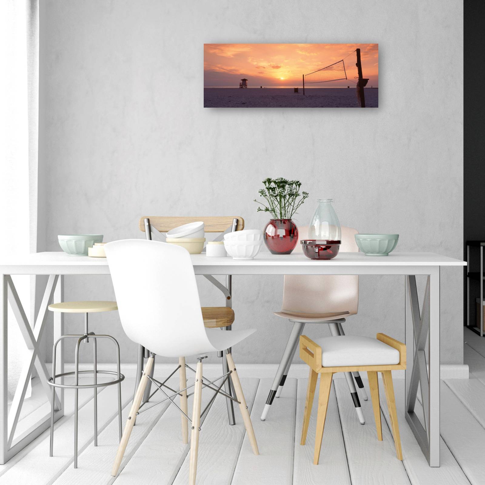 Cuadro Decorativo Atardecer en el Golfo