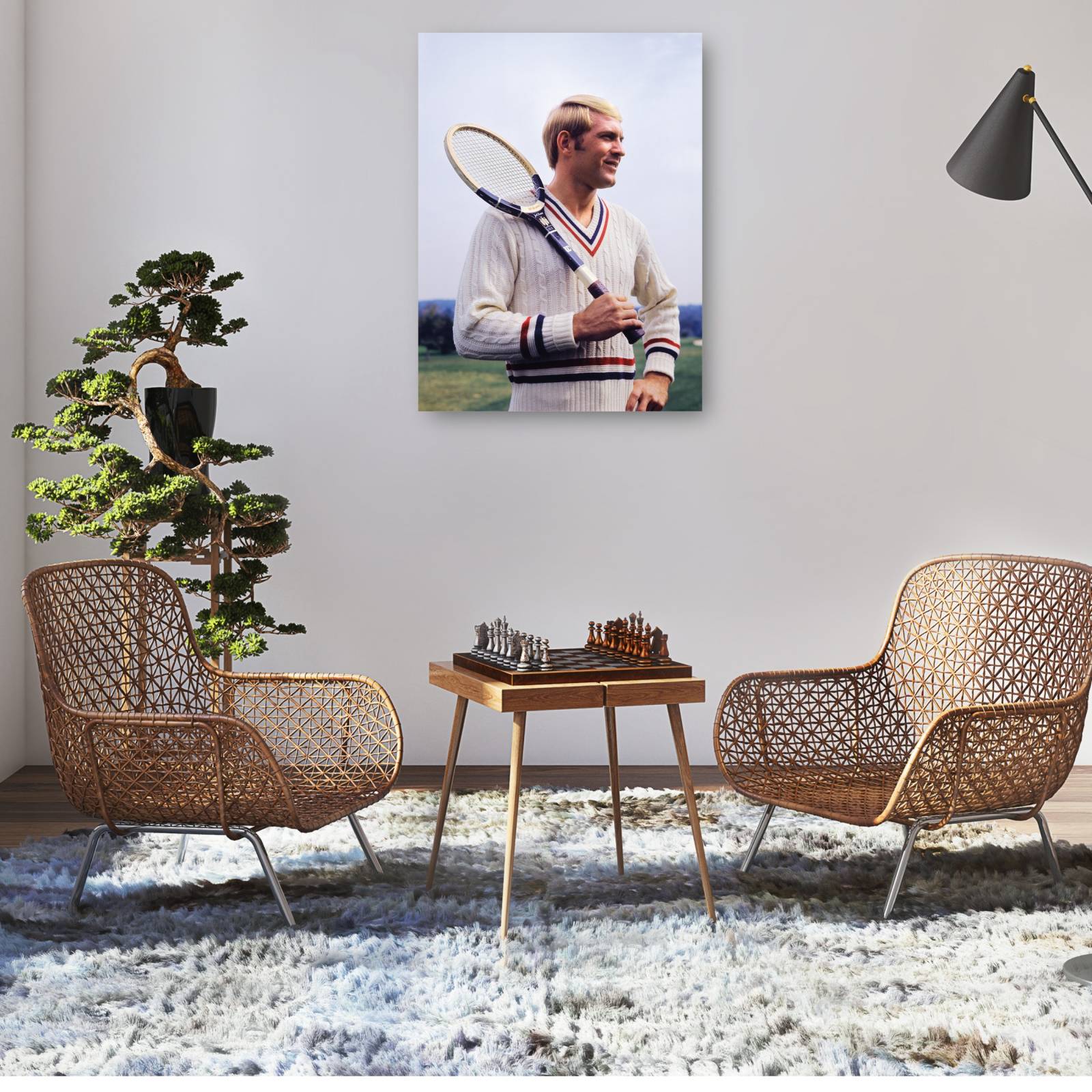 Cuadro Decorativo Nuevo sueter de tenis