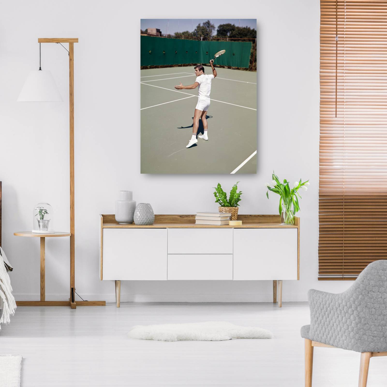 Cuadro Decorativo Ir por el tenis ganador