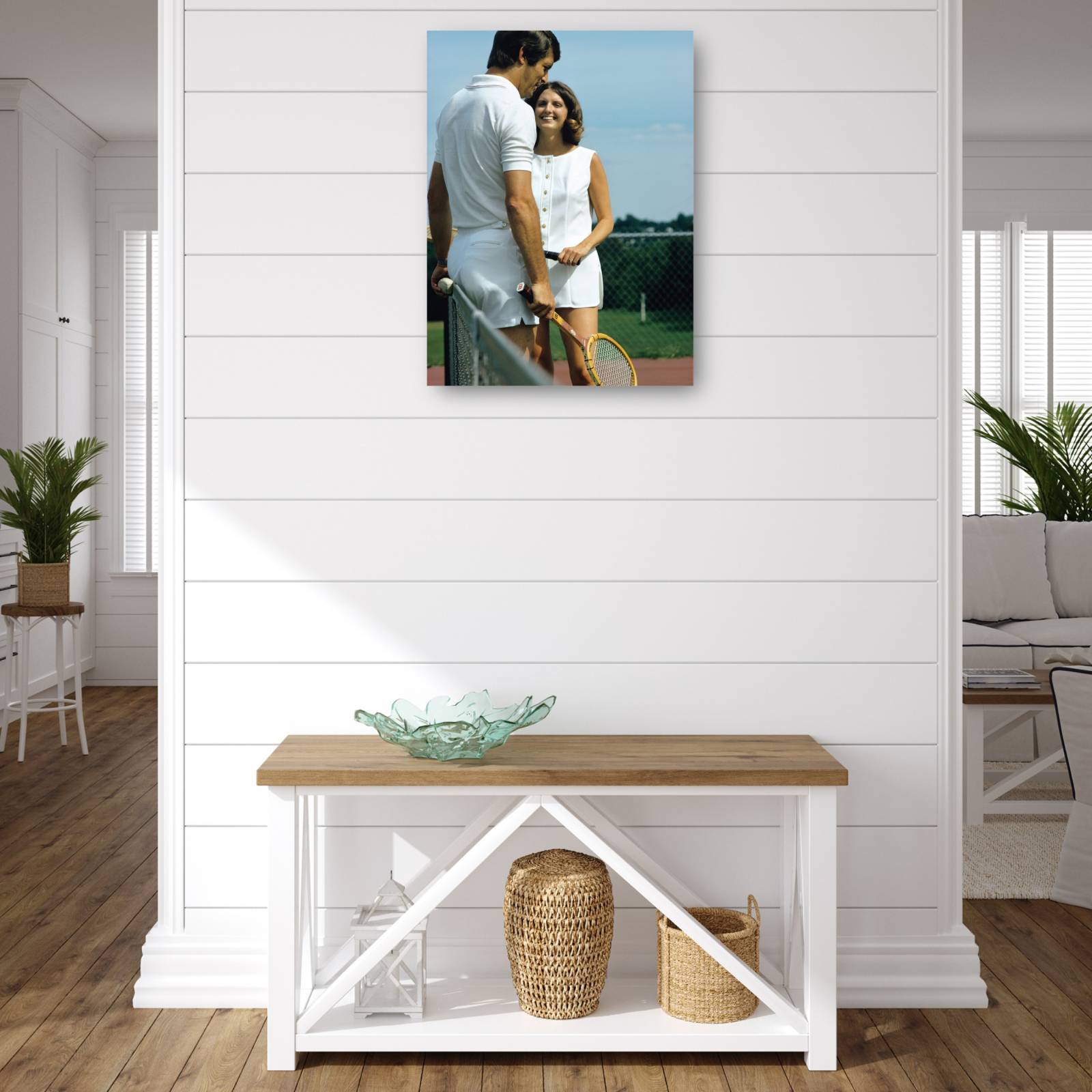 Cuadro Decorativo Fecha de tenis de verano