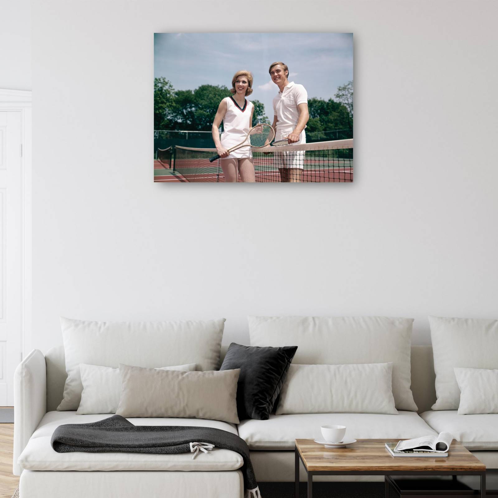 Cuadro Decorativo Buen juego de tenis