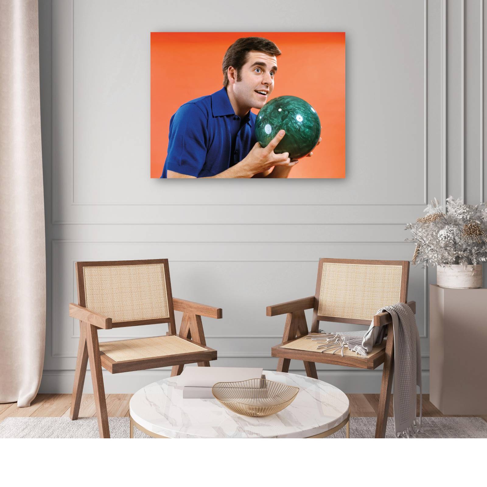 Cuadro Decorativo Boliche de la suerte