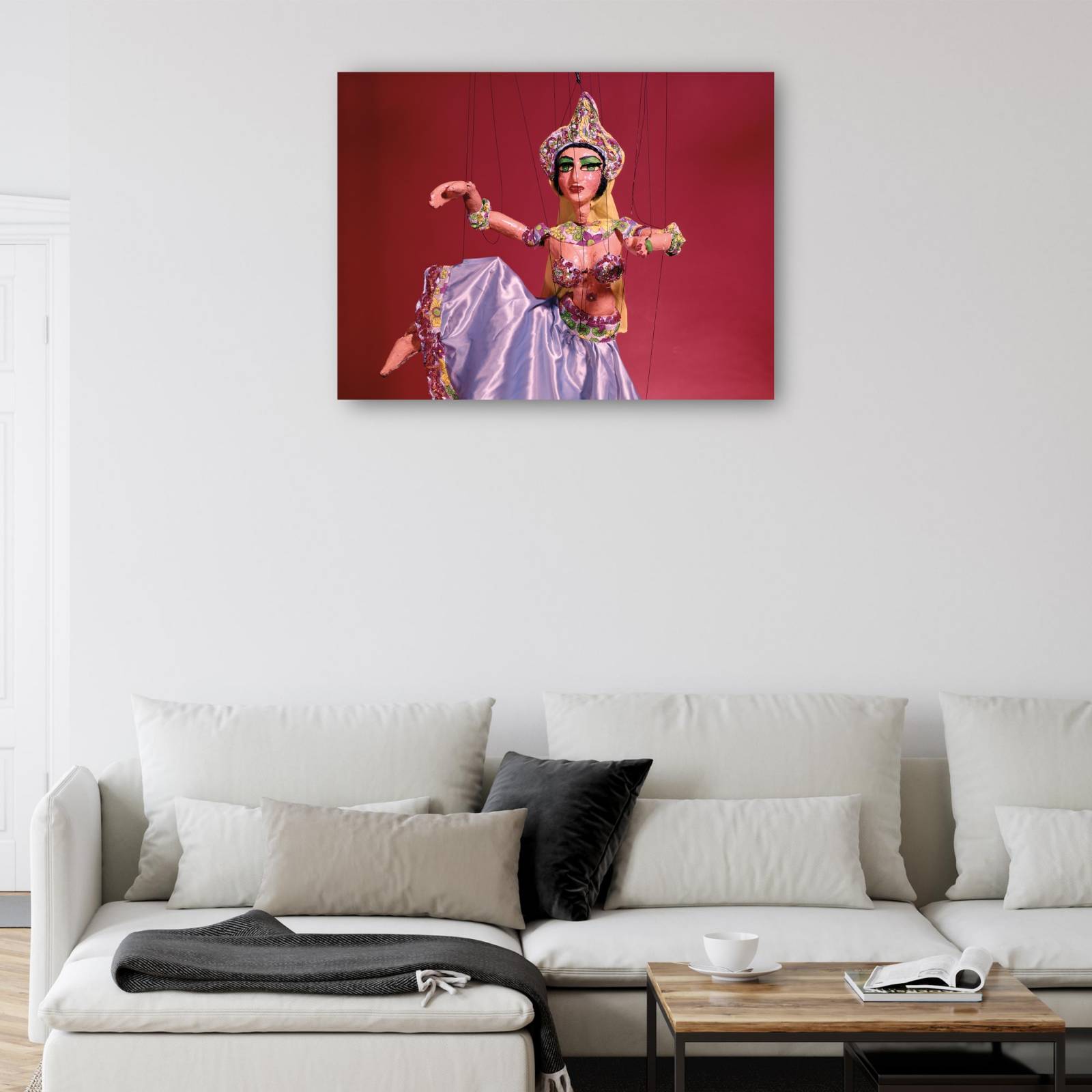 Cuadro Decorativo Titere de bailarina del vientre