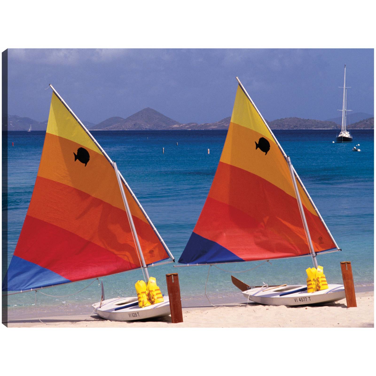 Cuadro Decorativo Veleros Sunfish