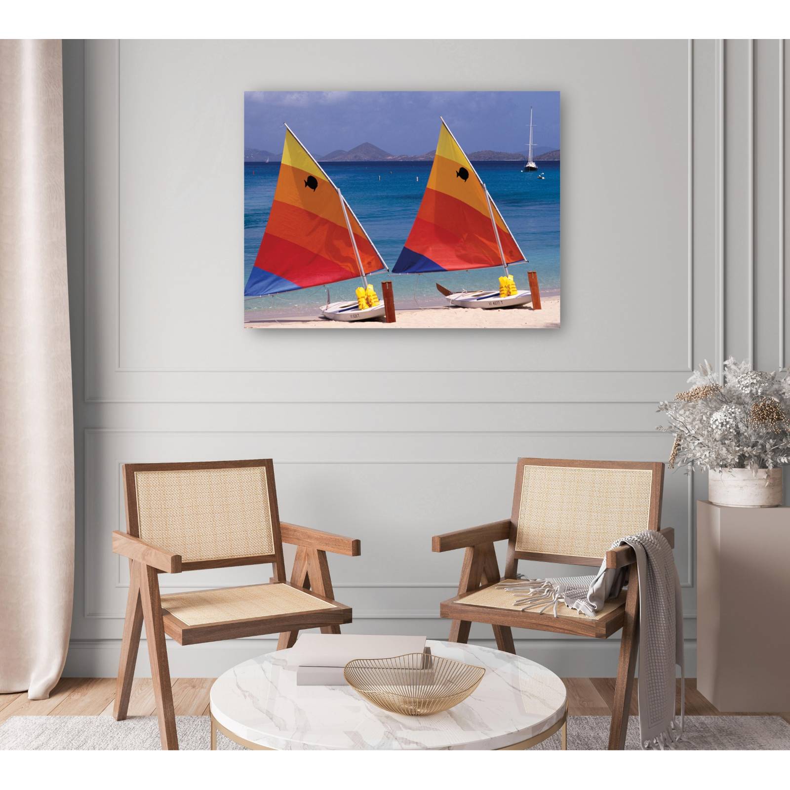 Cuadro Decorativo Veleros Sunfish