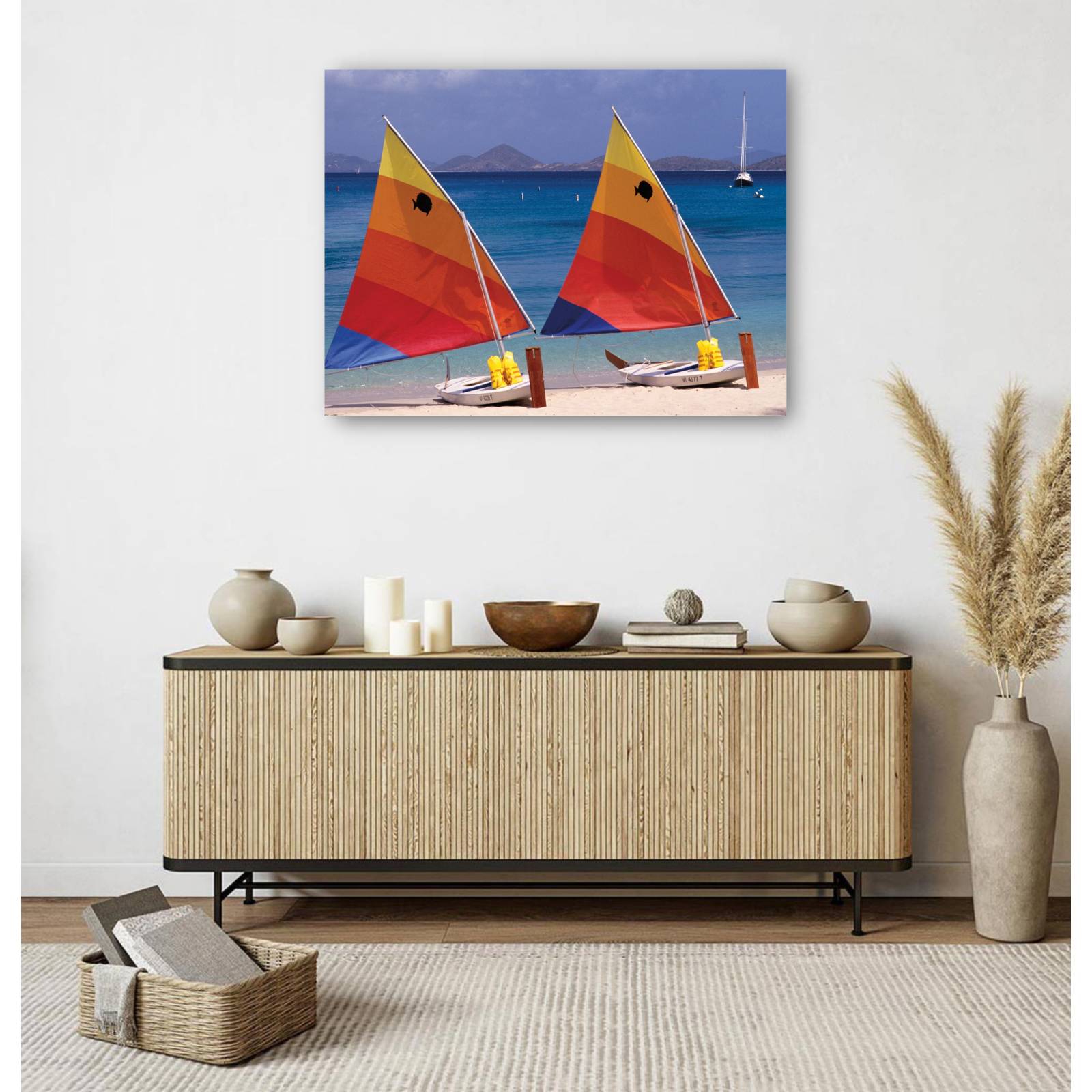 Cuadro Decorativo Veleros Sunfish