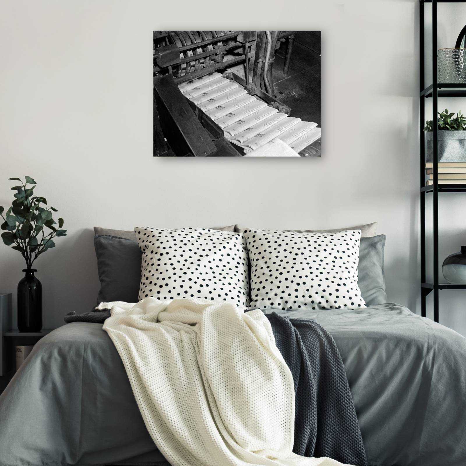 Cuadro Decorativo Periodicos de noticias frescas