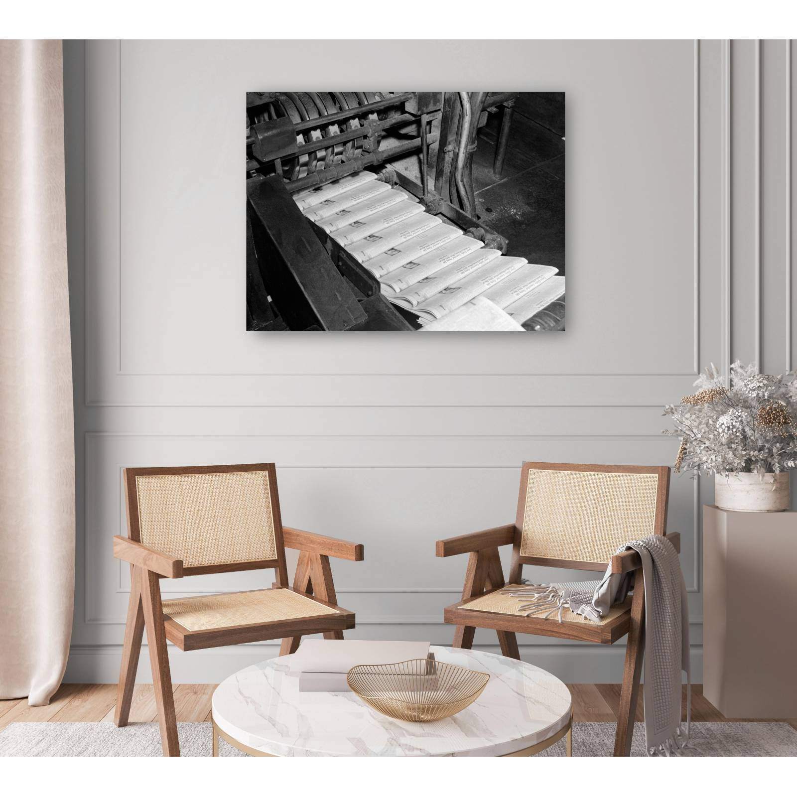 Cuadro Decorativo Periodicos de noticias frescas