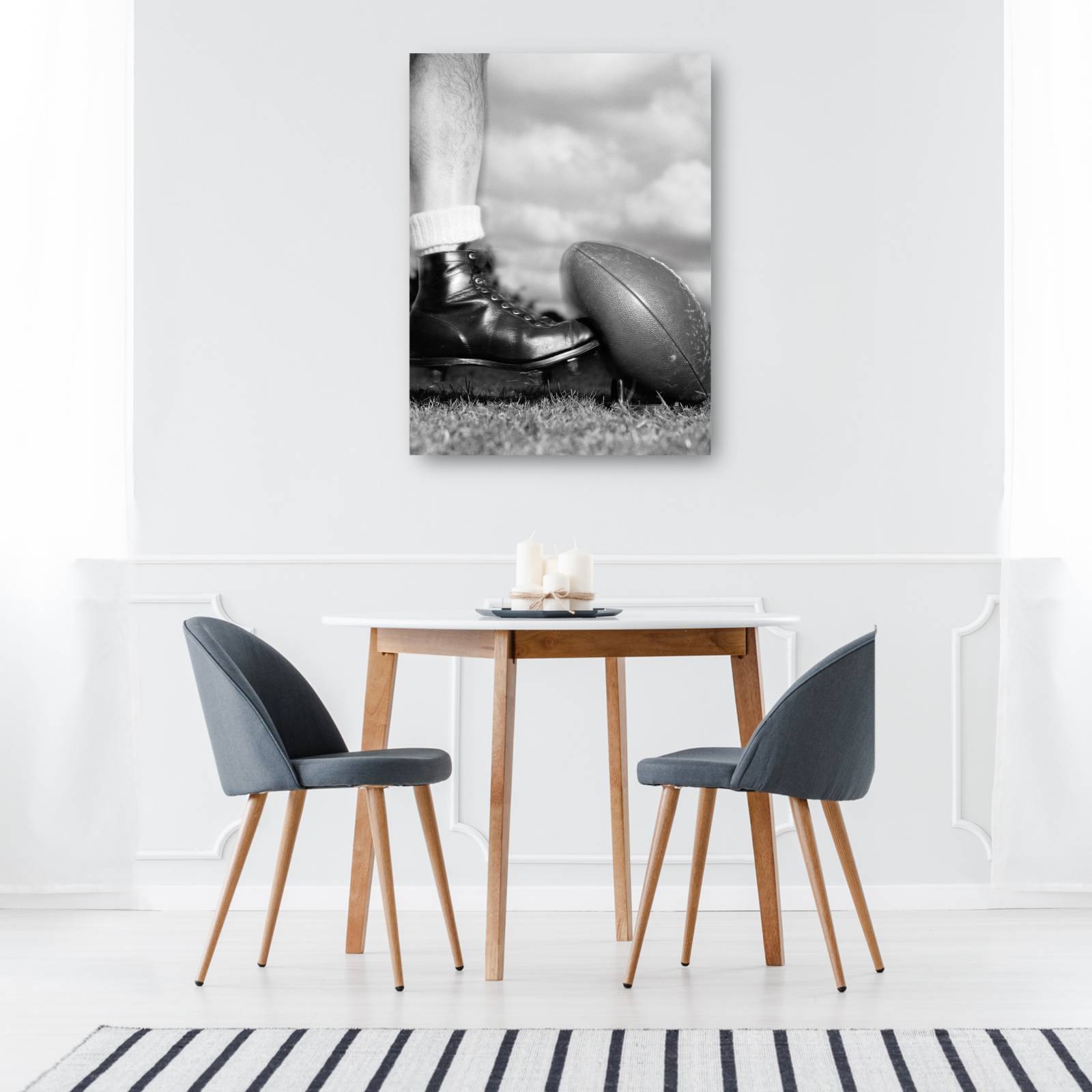 Cuadro Decorativo Ir a por el saque de gol