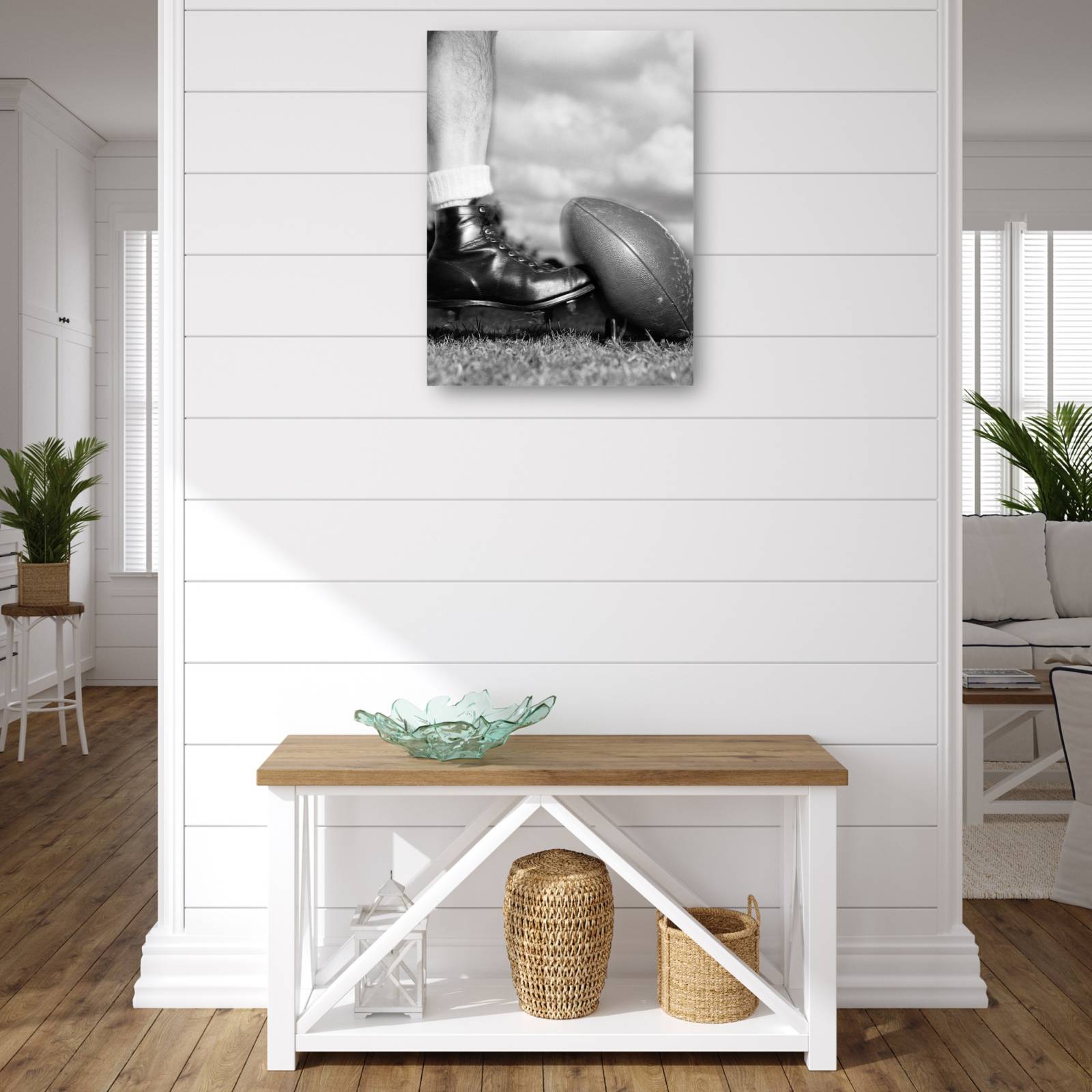 Cuadro Decorativo Ir a por el saque de gol