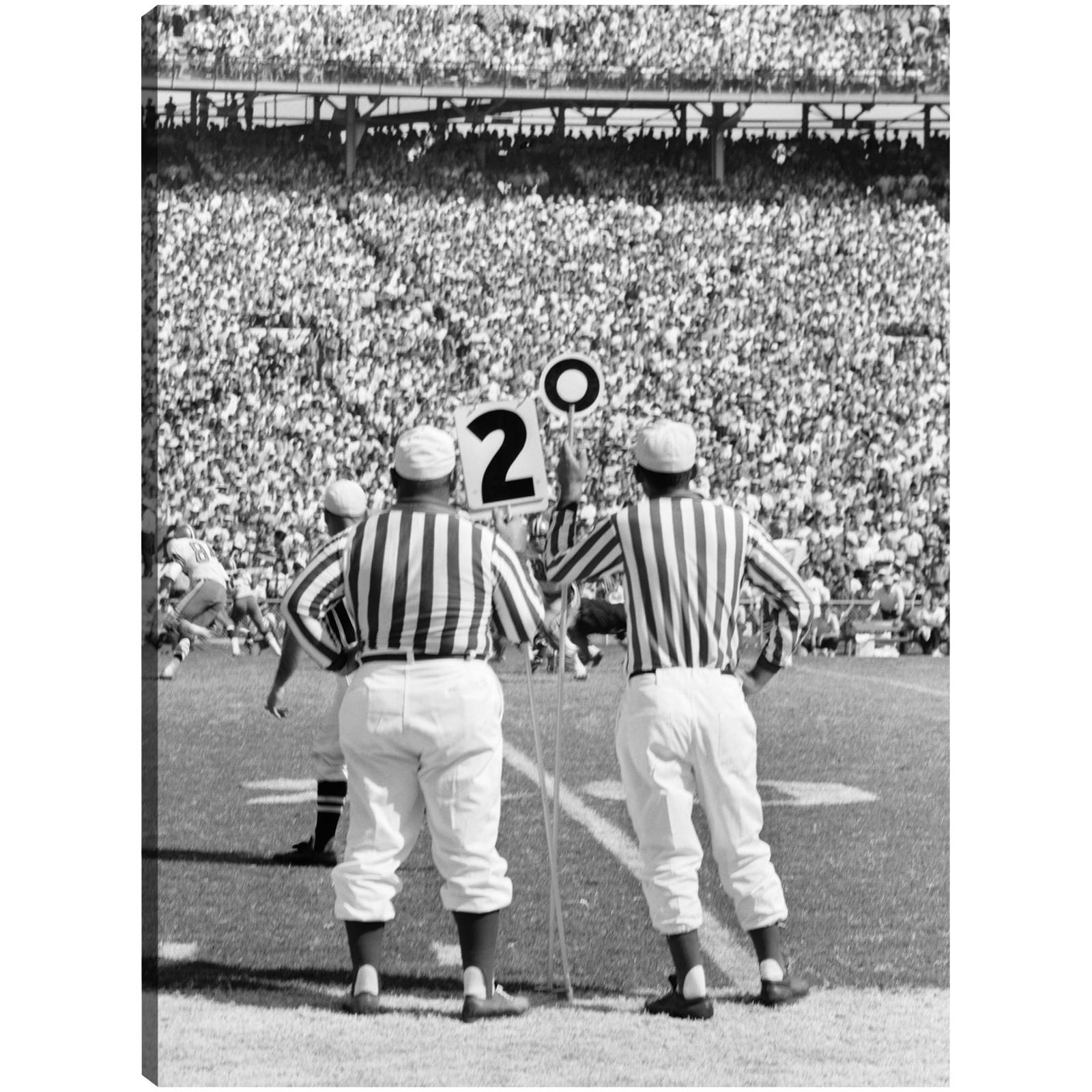 Cuadro Decorativo Dos arbitros de futbol