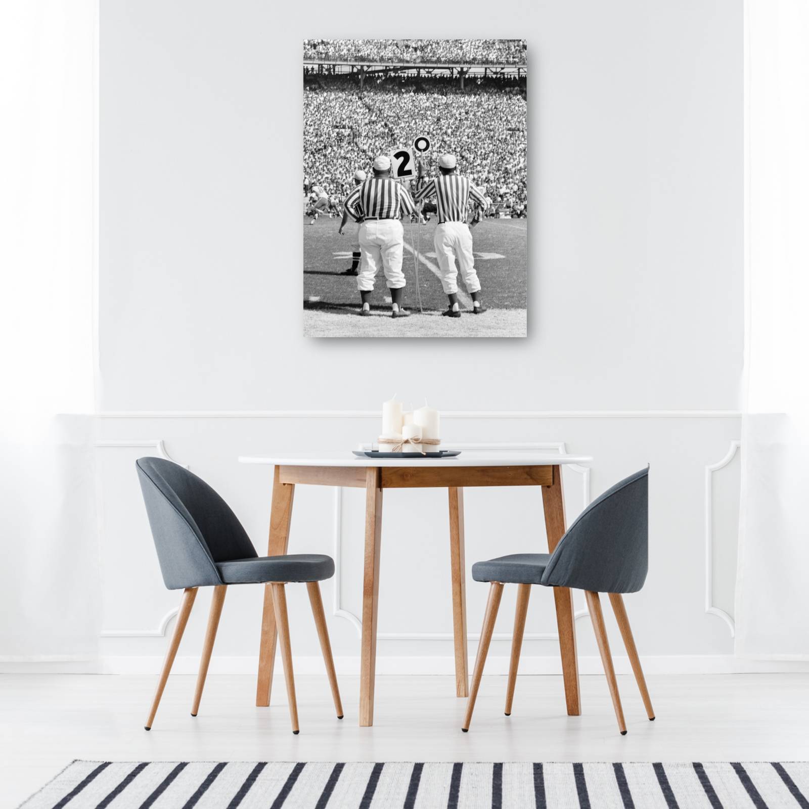 Cuadro Decorativo Dos arbitros de futbol