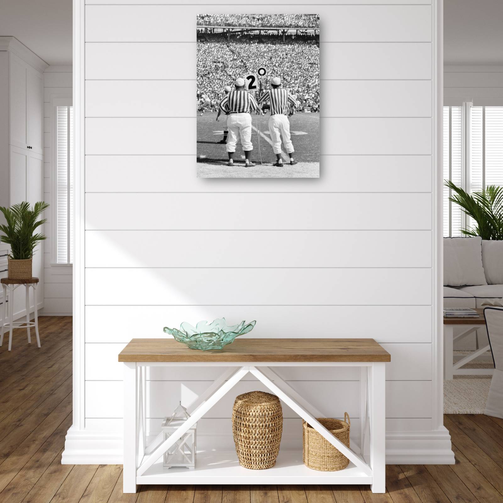 Cuadro Decorativo Dos arbitros de futbol