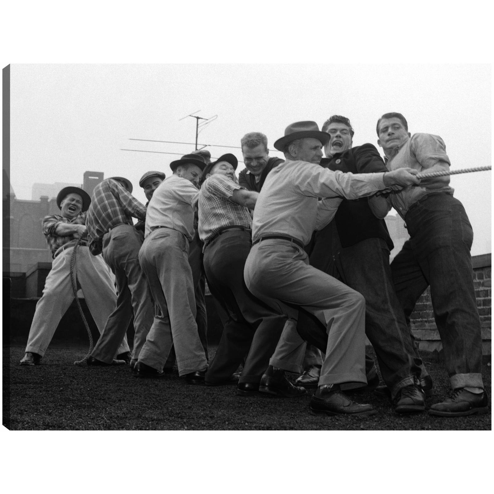 Cuadro Decorativo Tira y afloja Hombres