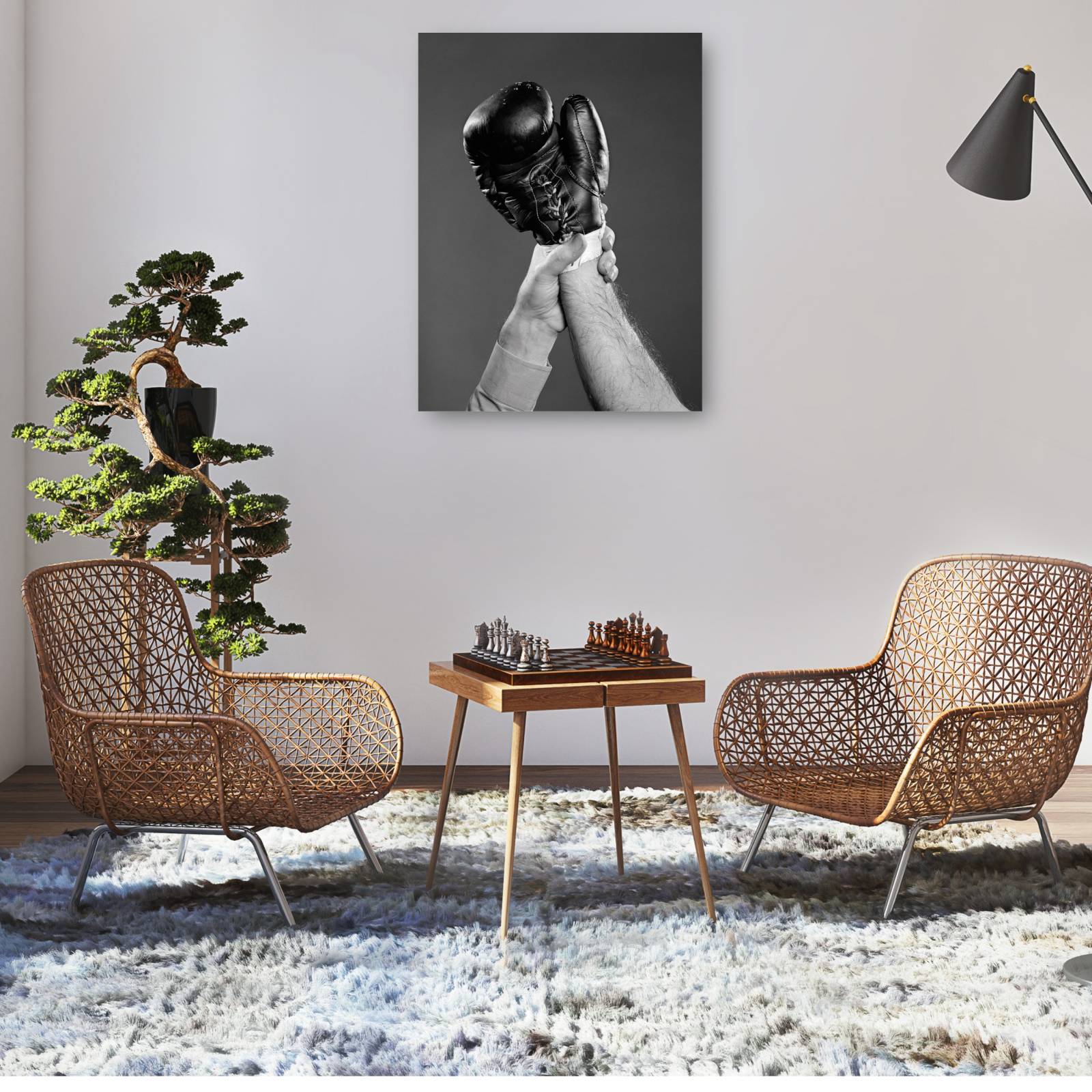 Cuadro Decorativo Guantes de boxeo Victory