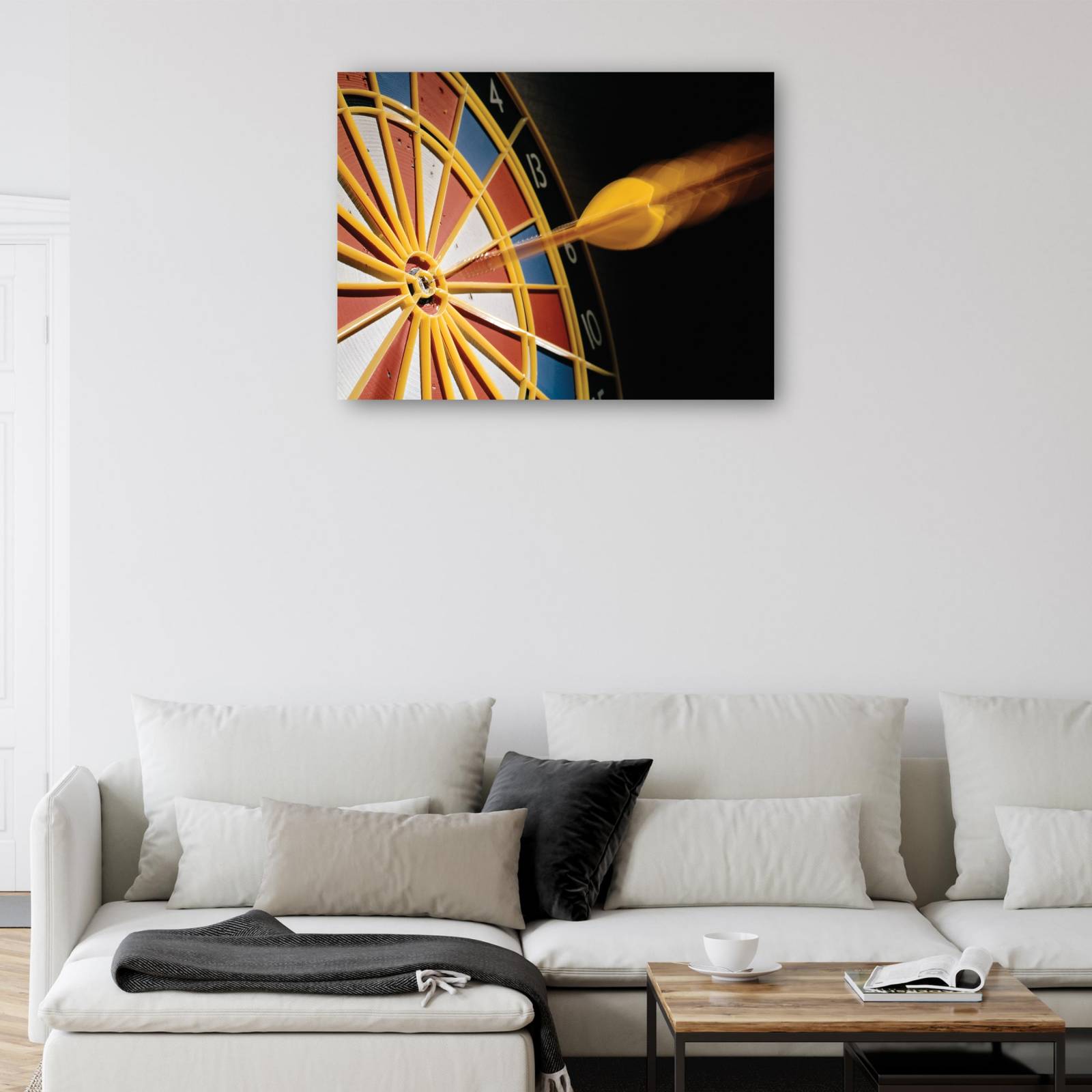Cuadro Decorativo Apunta a los dardos objetivo