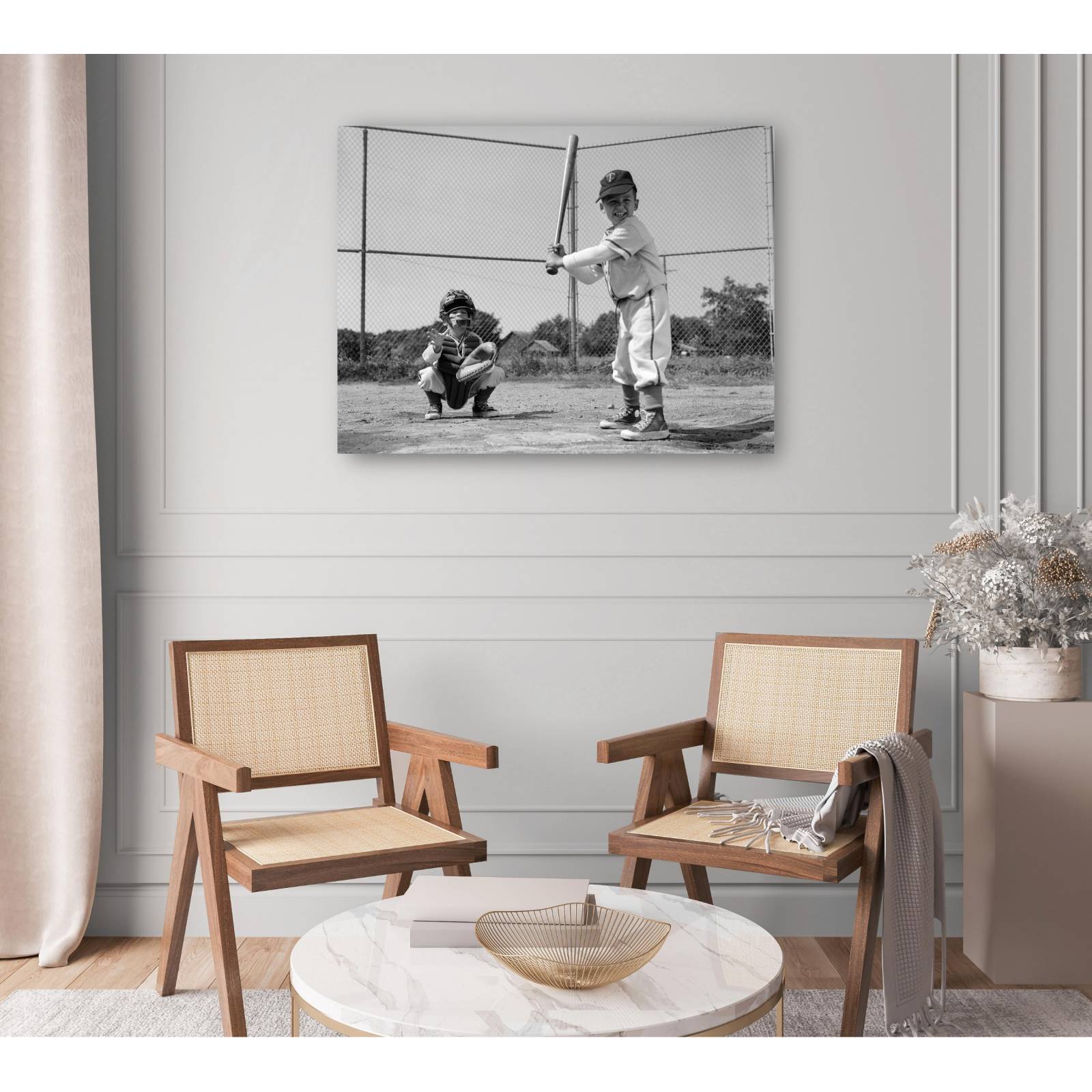 Cuadro Decorativo Beisbol Juvenil