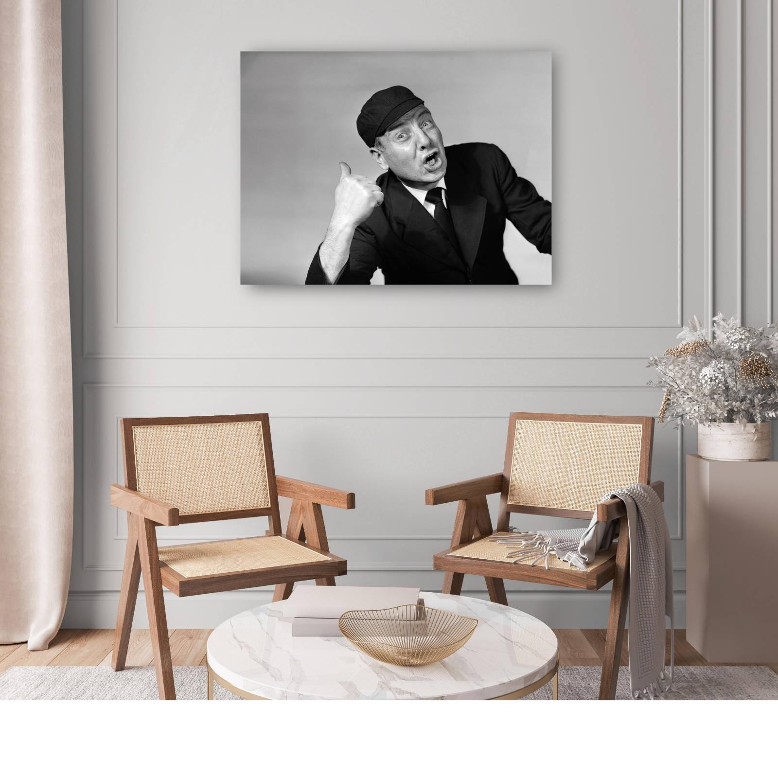 Cuadro Decorativo Estas fuera Beisbol Ump