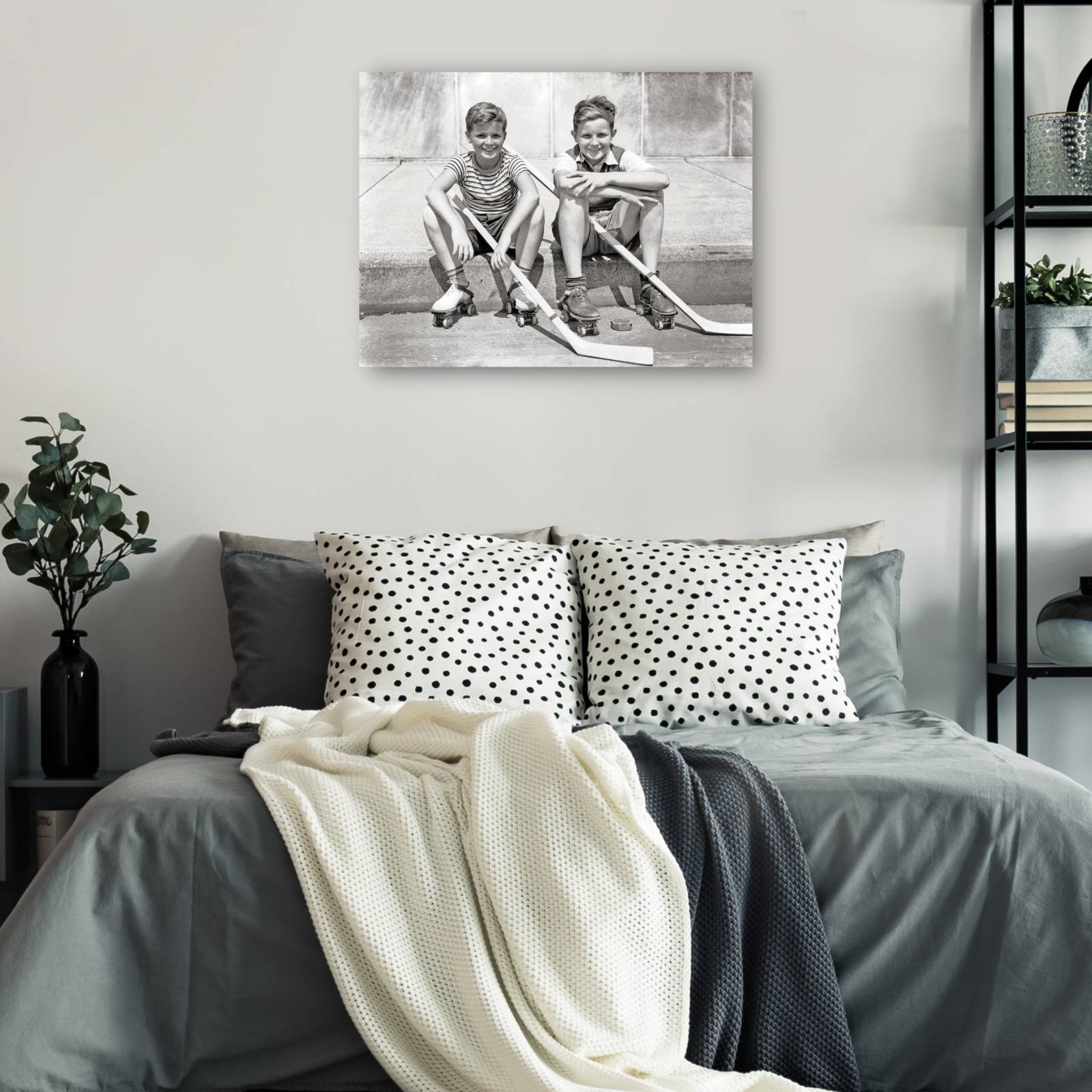 Cuadro Decorativo Hockey callejero de verano