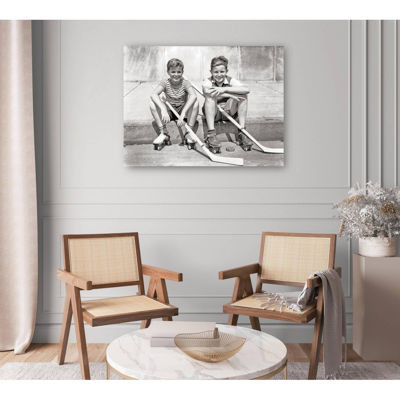 Cuadro Decorativo Hockey callejero de verano