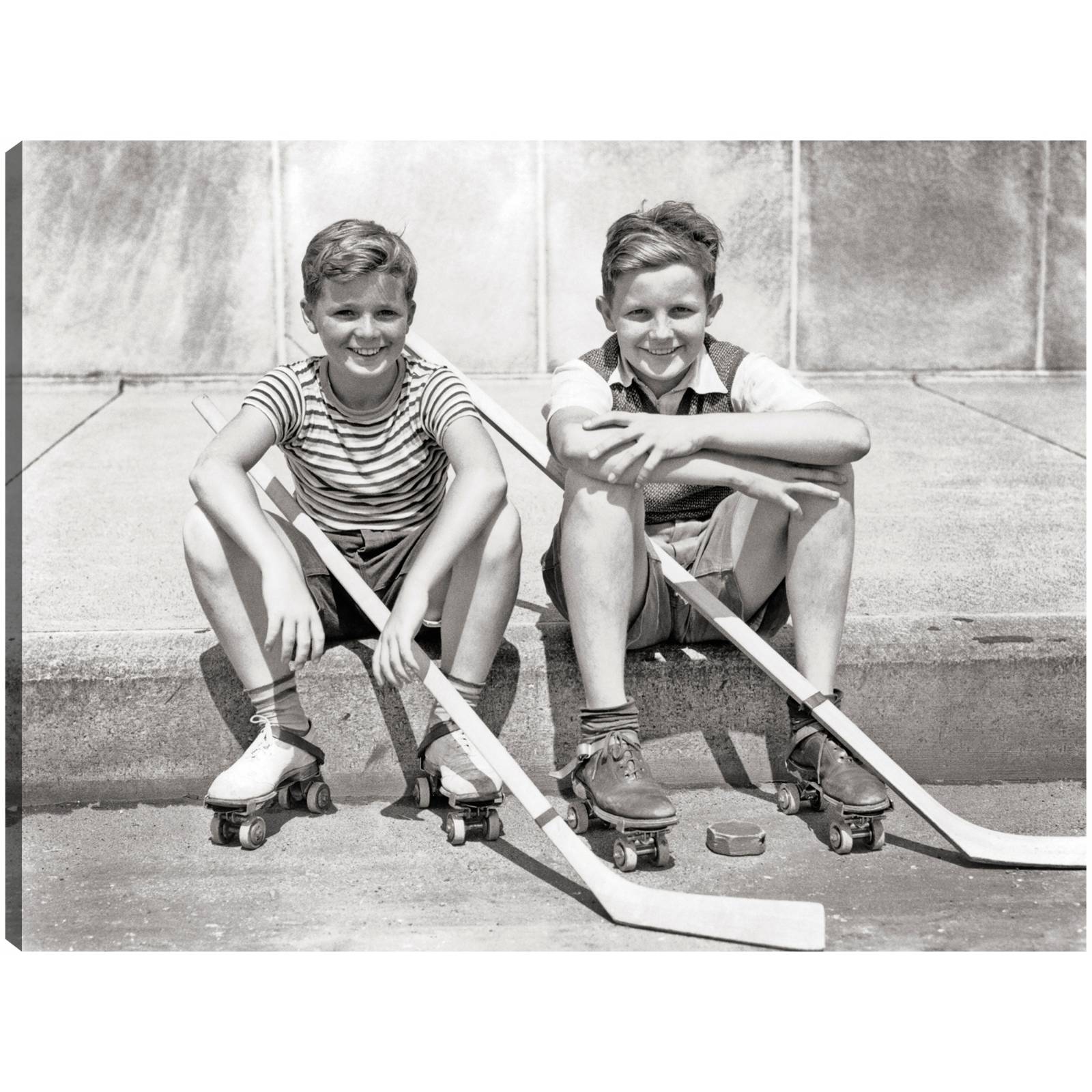 Cuadro Decorativo Hockey callejero de verano