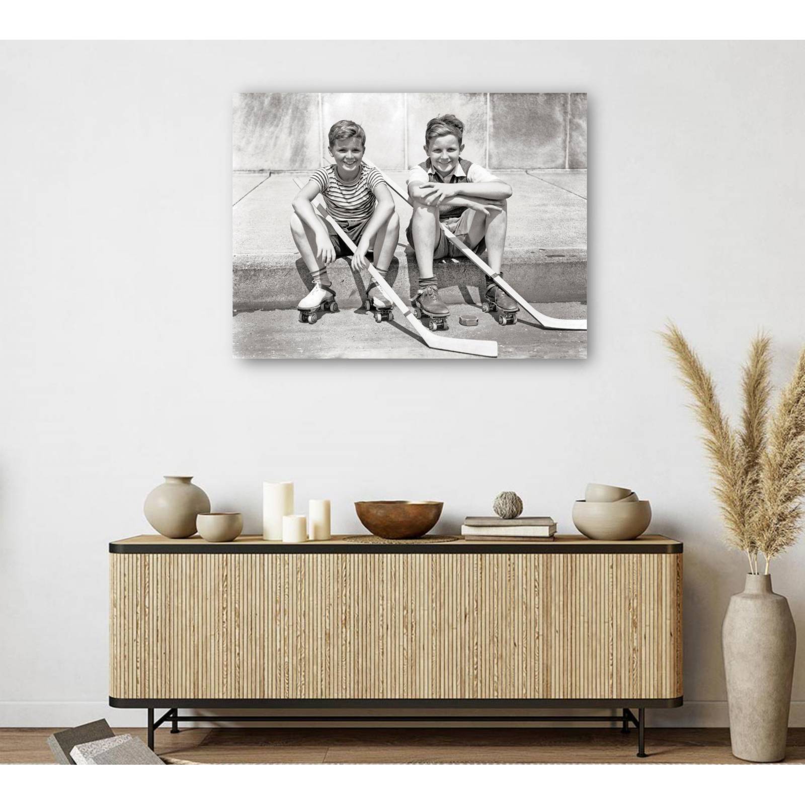 Cuadro Decorativo Hockey callejero de verano