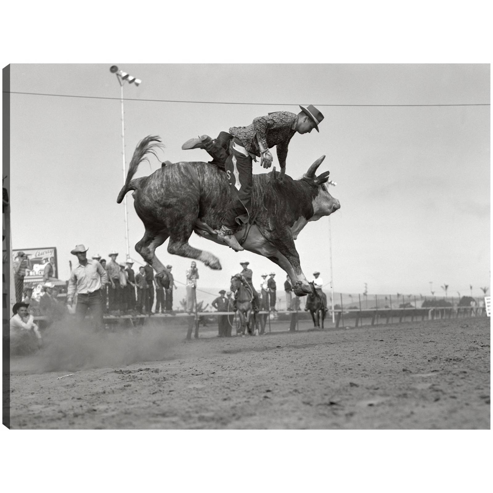 Cuadro Decorativo Payaso de rodeo vintage