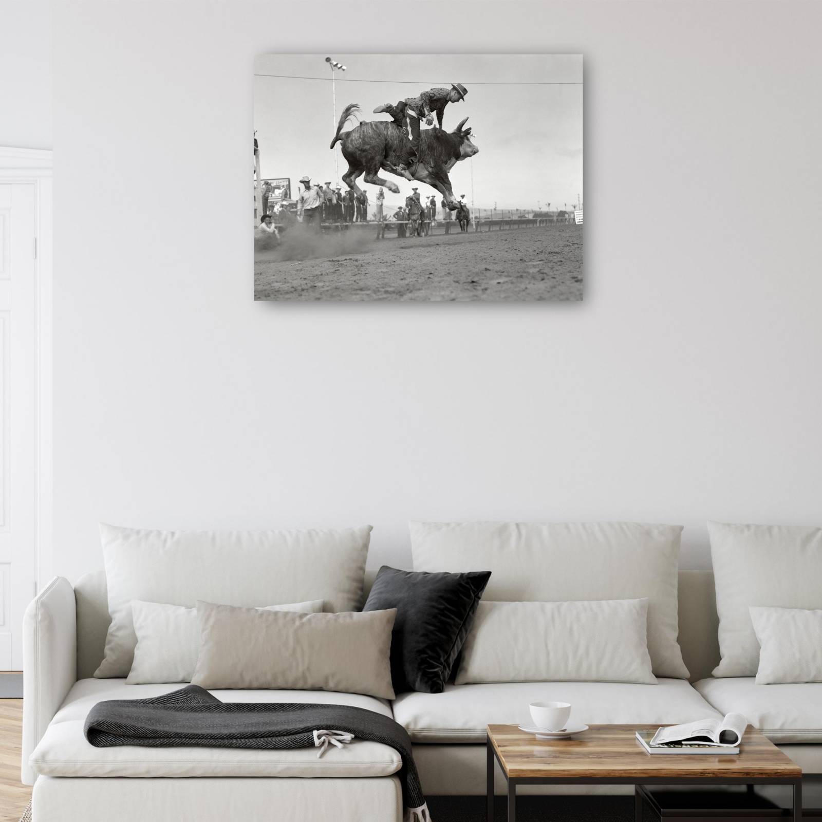 Cuadro Decorativo Payaso de rodeo vintage