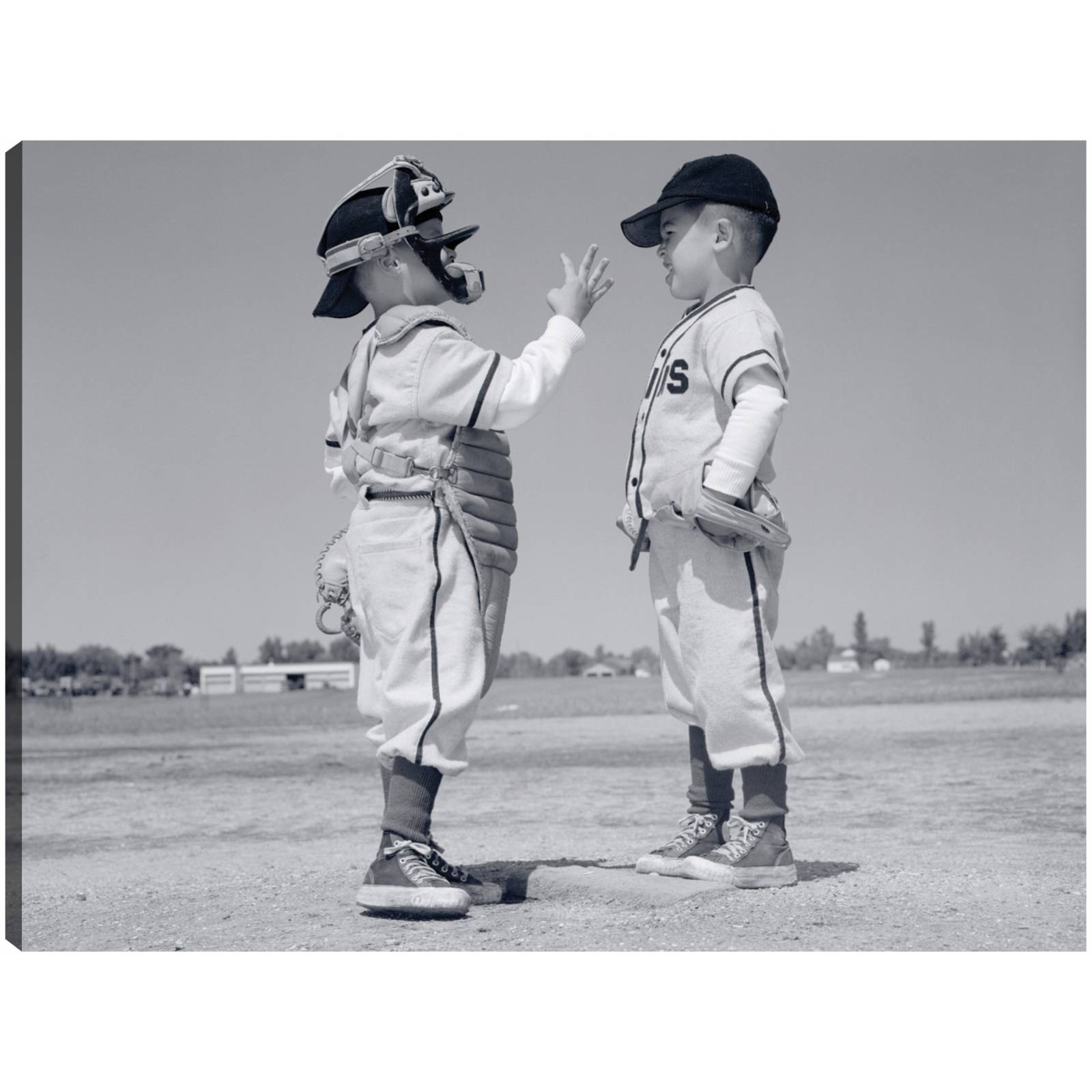 Cuadro Decorativo Vintage Boys Beisbol