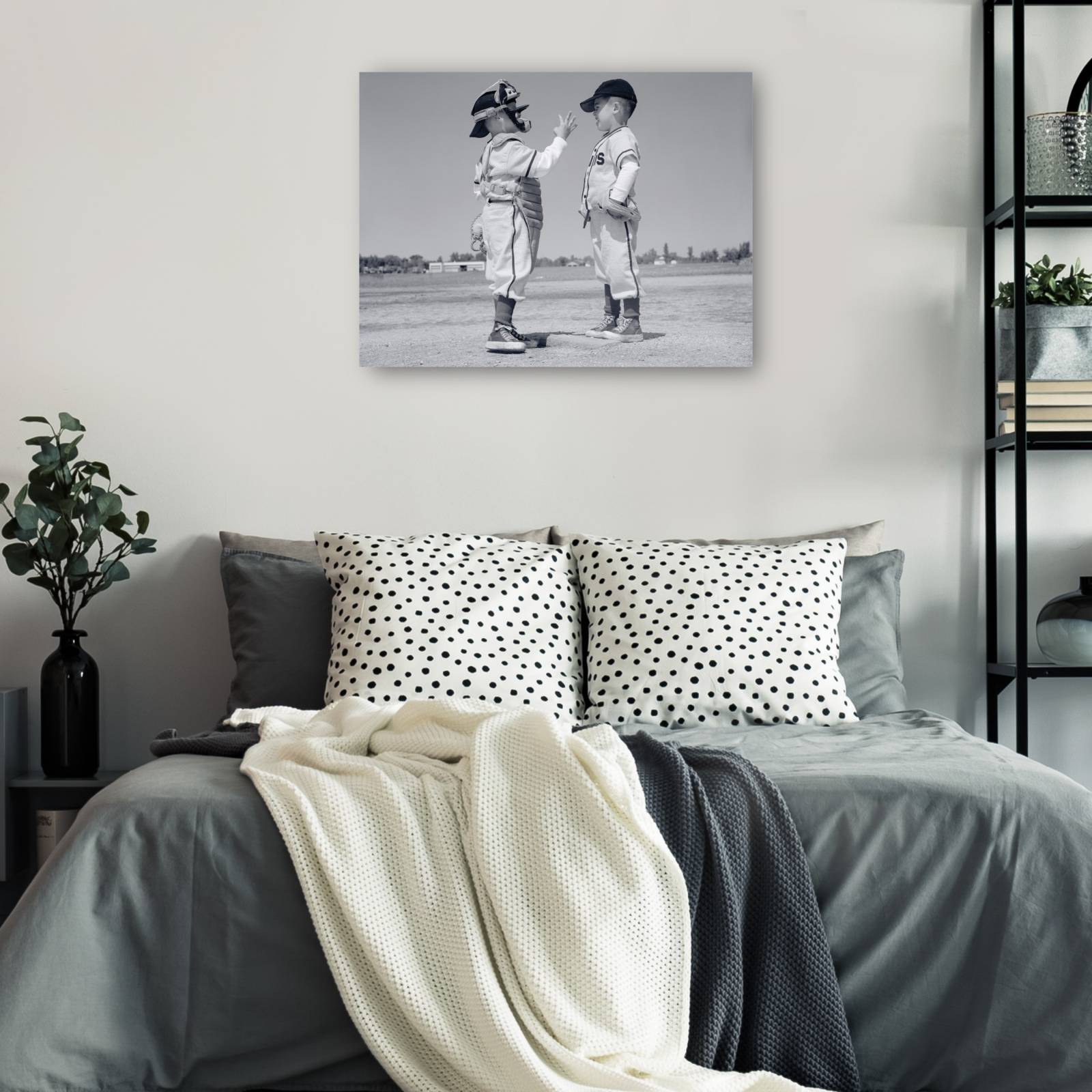 Cuadro Decorativo Vintage Boys Beisbol