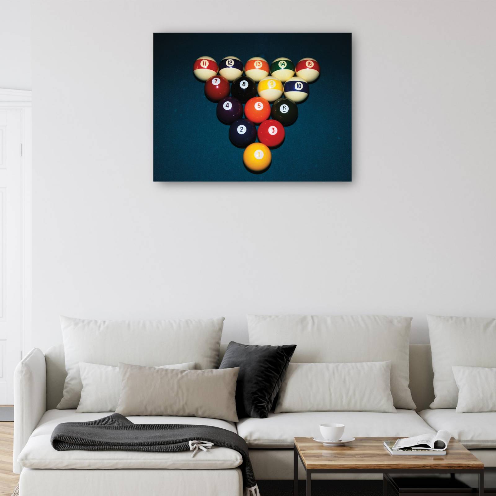 Cuadro Decorativo Rack 'Em Up Billards
