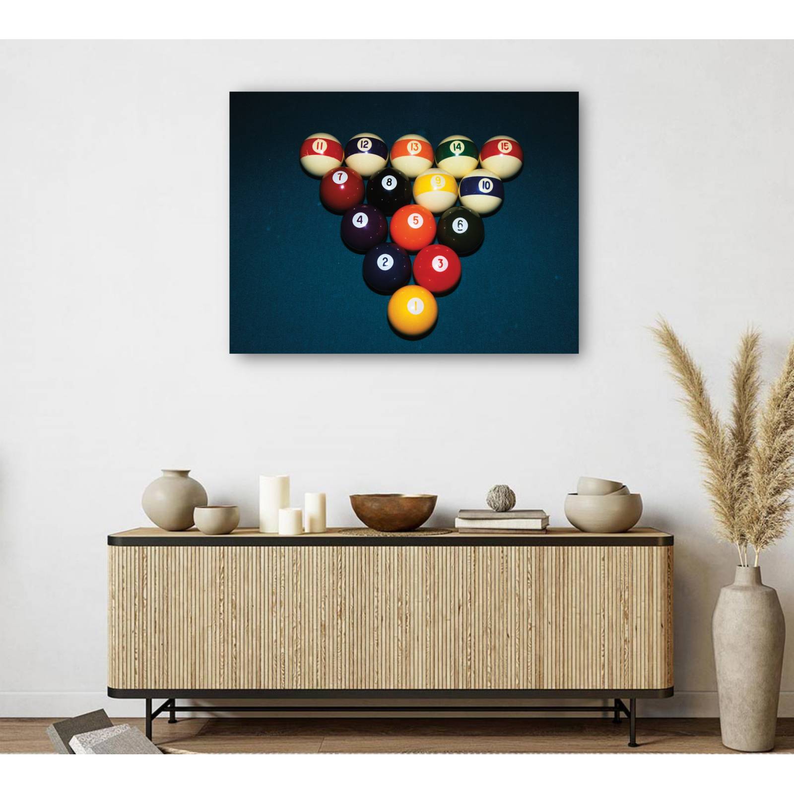 Cuadro Decorativo Rack 'Em Up Billards