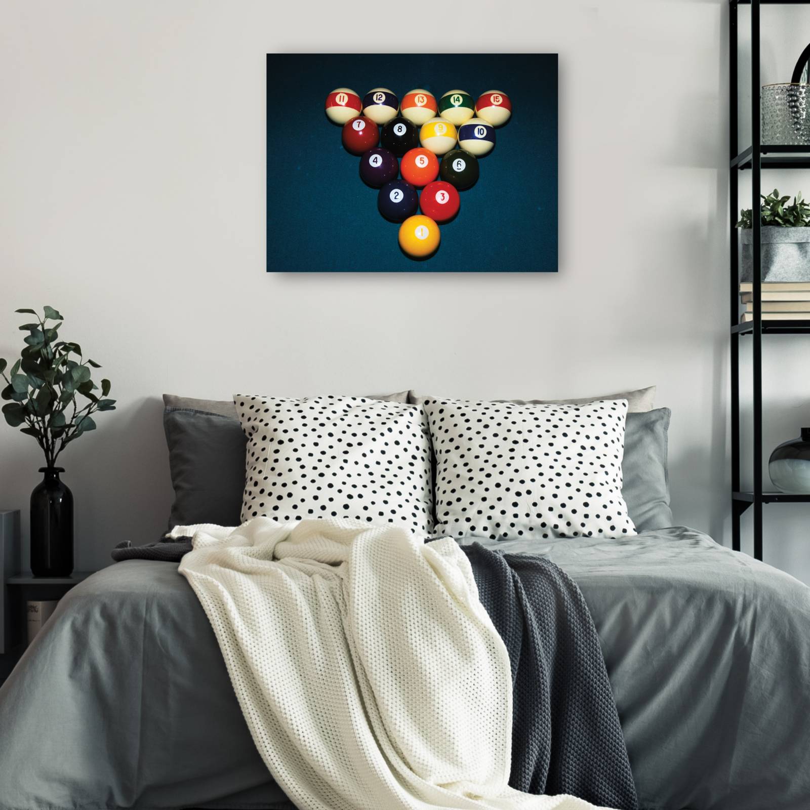 Cuadro Decorativo Rack 'Em Up Billards