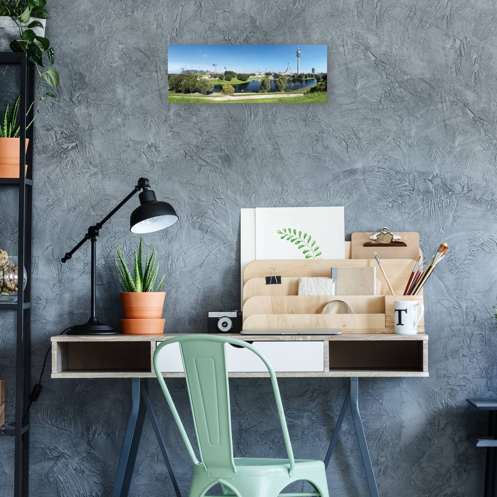 Cuadro Decorativo Parque Olympia Munich