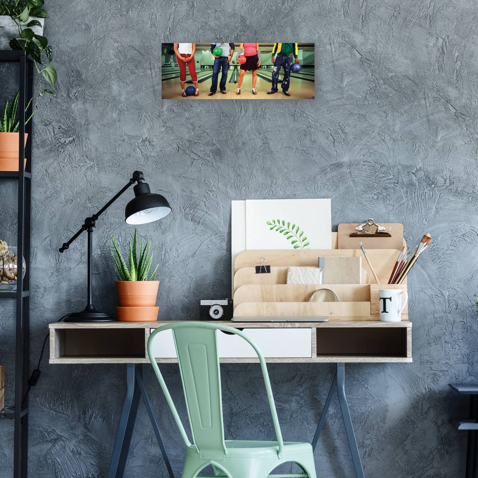 Cuadro Decorativo Primera cita de bolos