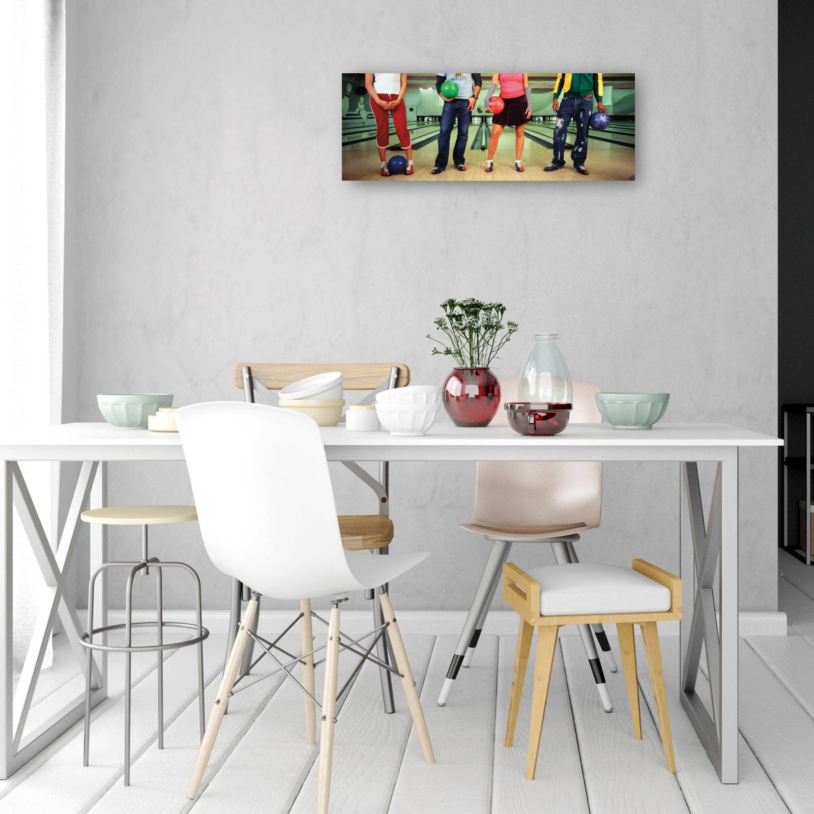 Cuadro Decorativo Primera cita de bolos