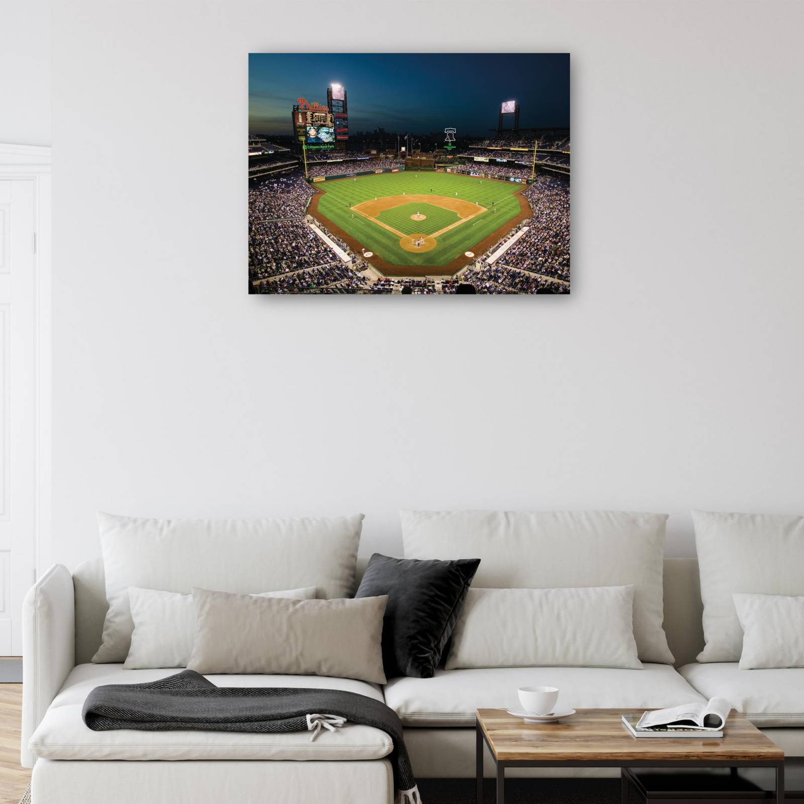 Cuadro Decorativo Fanaticos del beisbol de Filadelfia