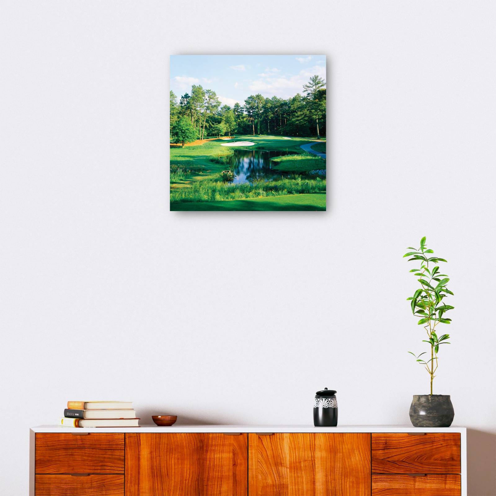 Cuadro Decorativo Campo de Golf Pine Needles