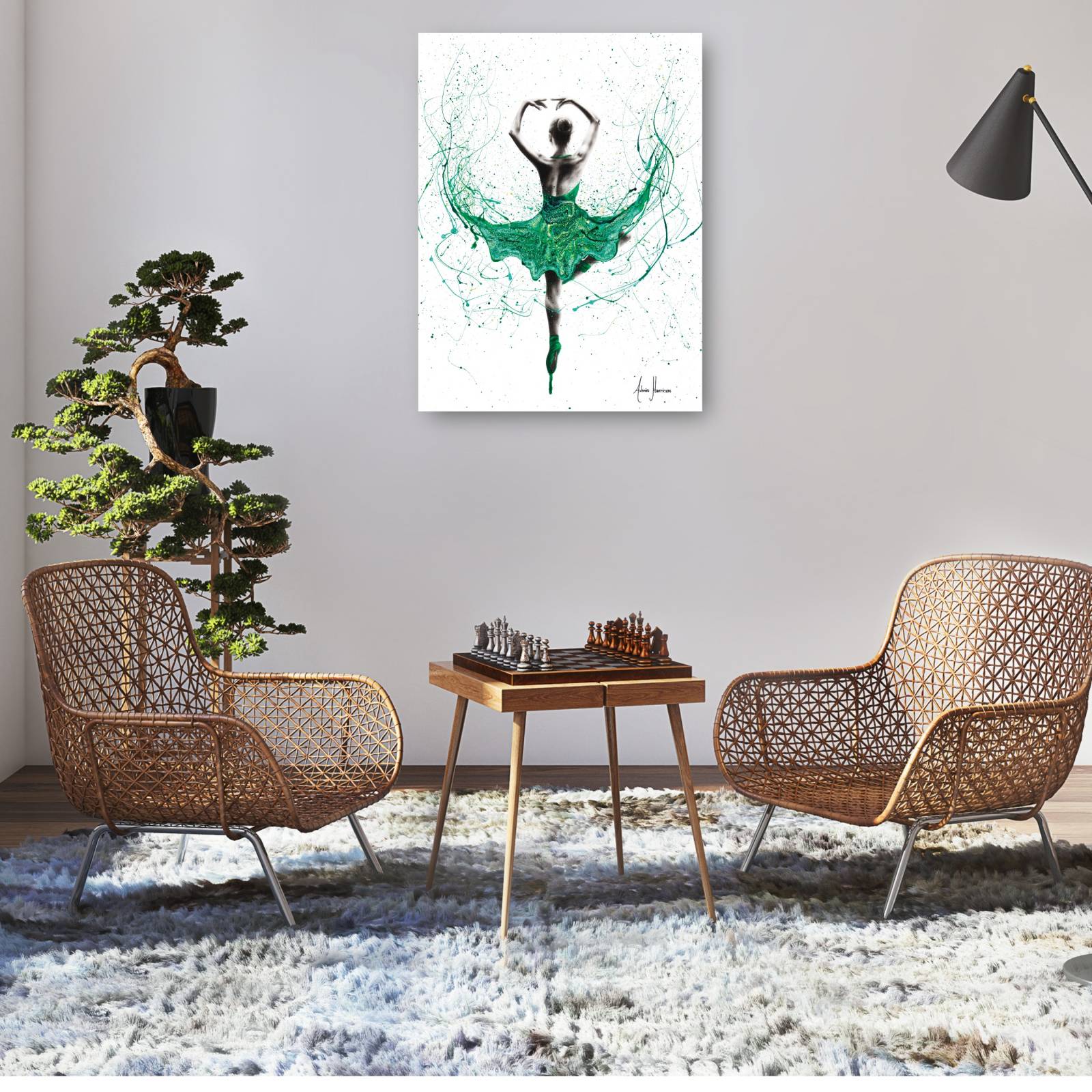 Cuadro Decorativo Bailarina de Emerald City