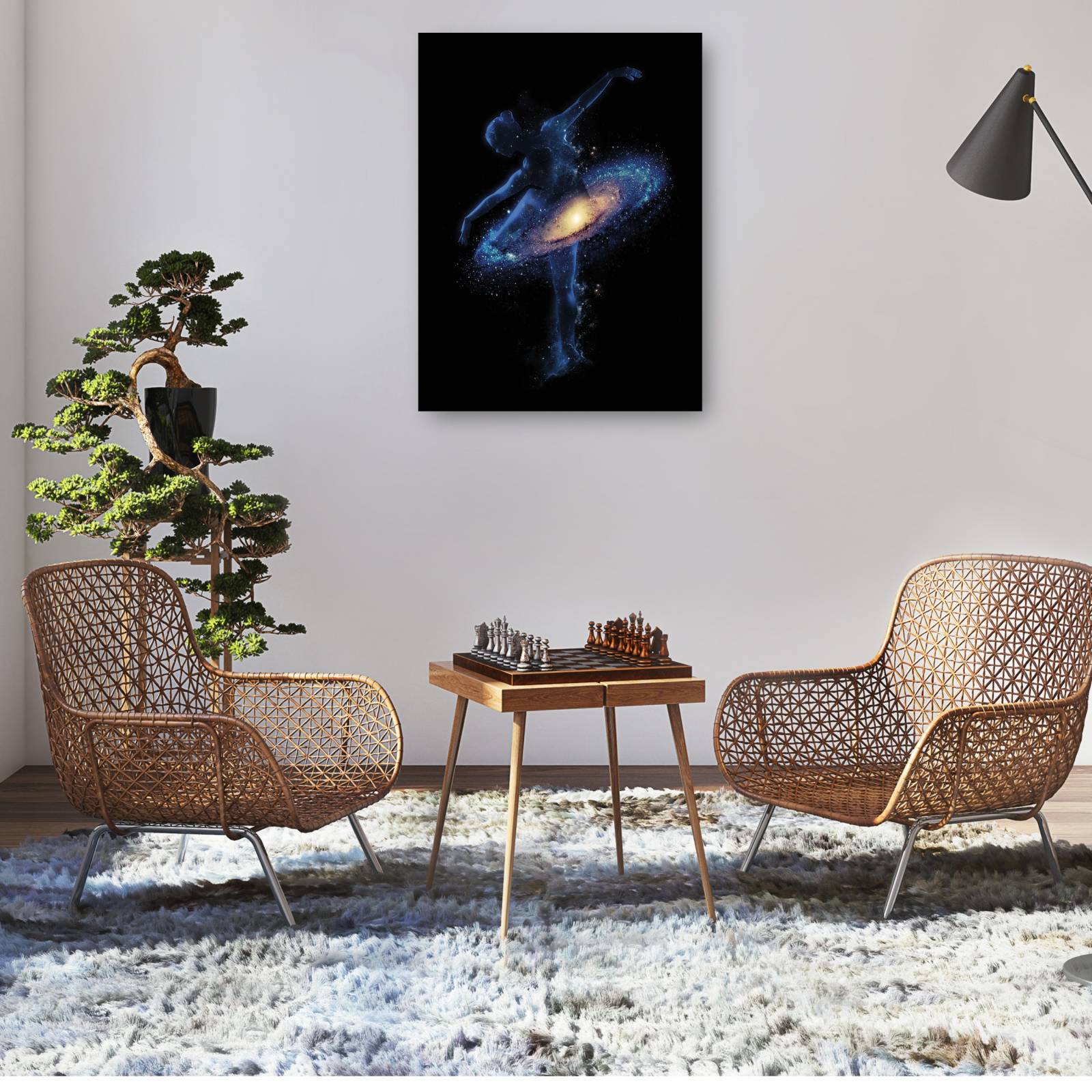 Cuadro Decorativo Danza Cosmica