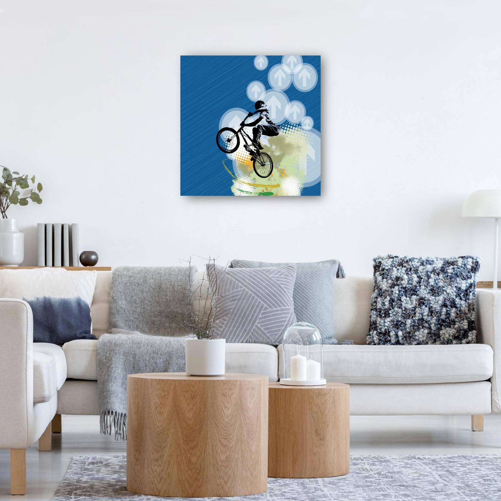 Cuadro Decorativo BMX Flechas deportivas