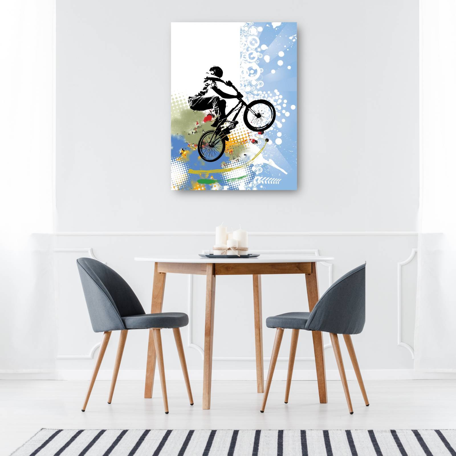 Cuadro Decorativo Trucos de BMX Sky