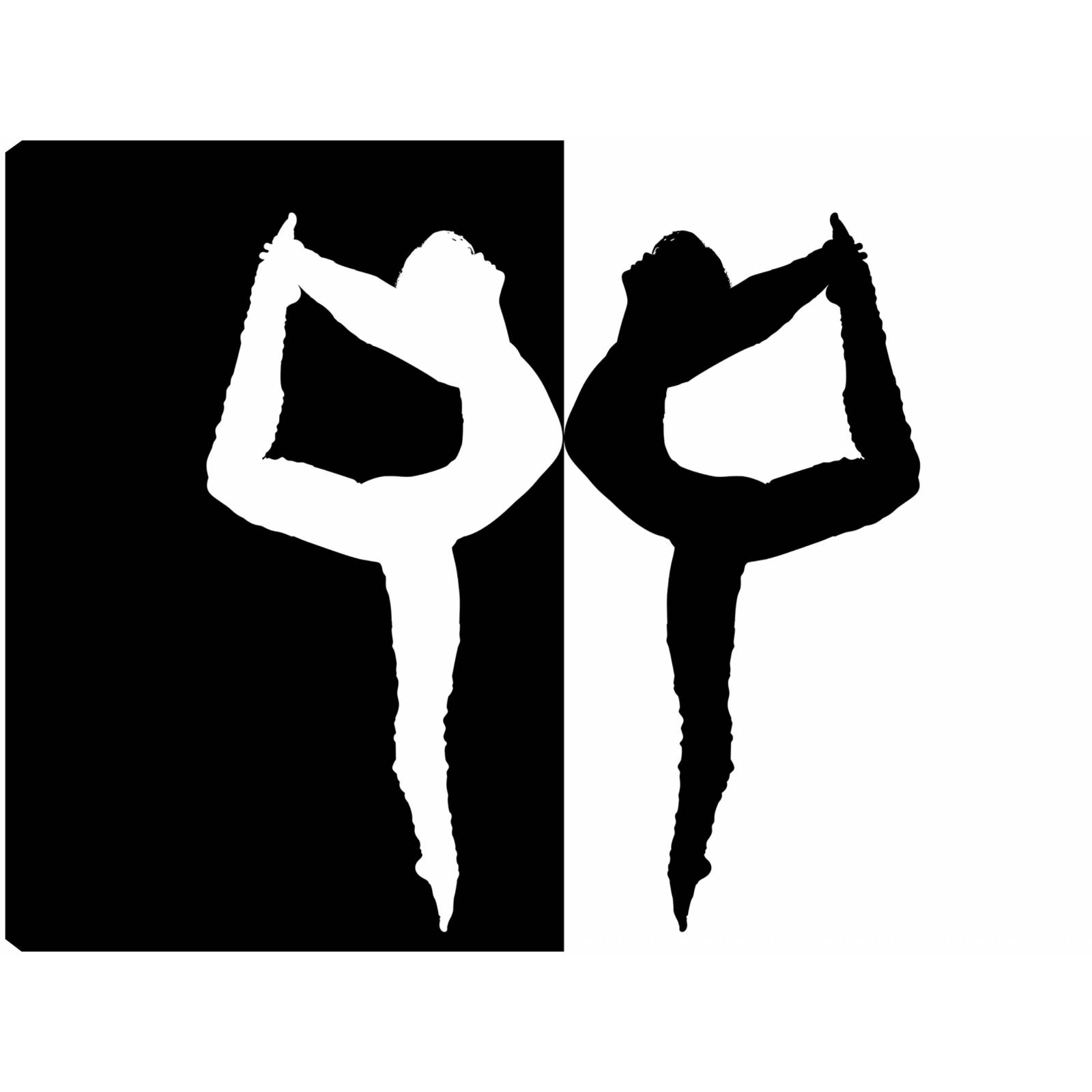 Cuadro Decorativo Negro En Blanco Y Blanco En Negro