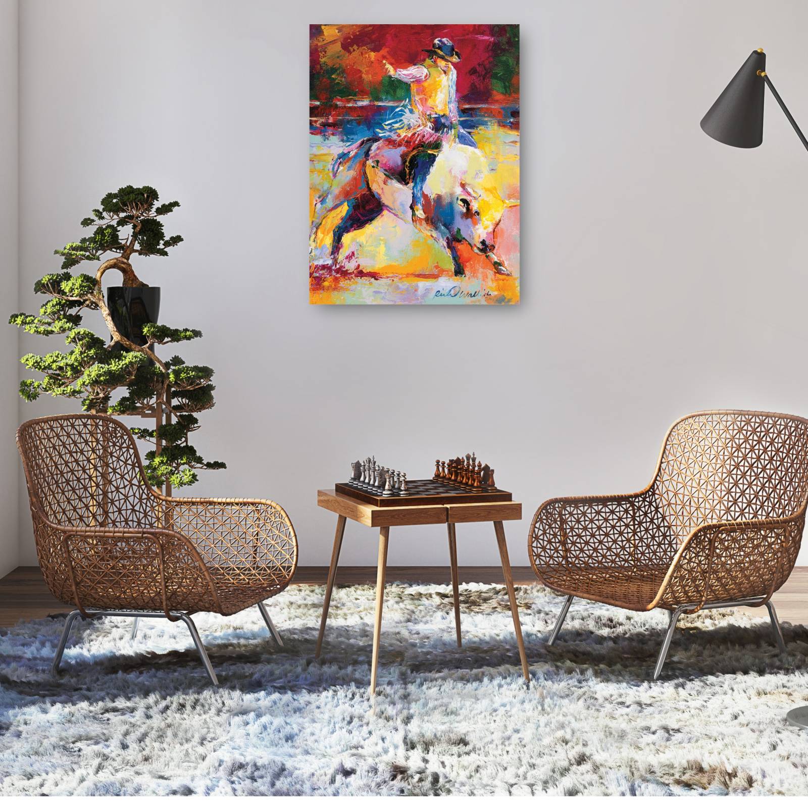 Cuadro Decorativo Rodeo