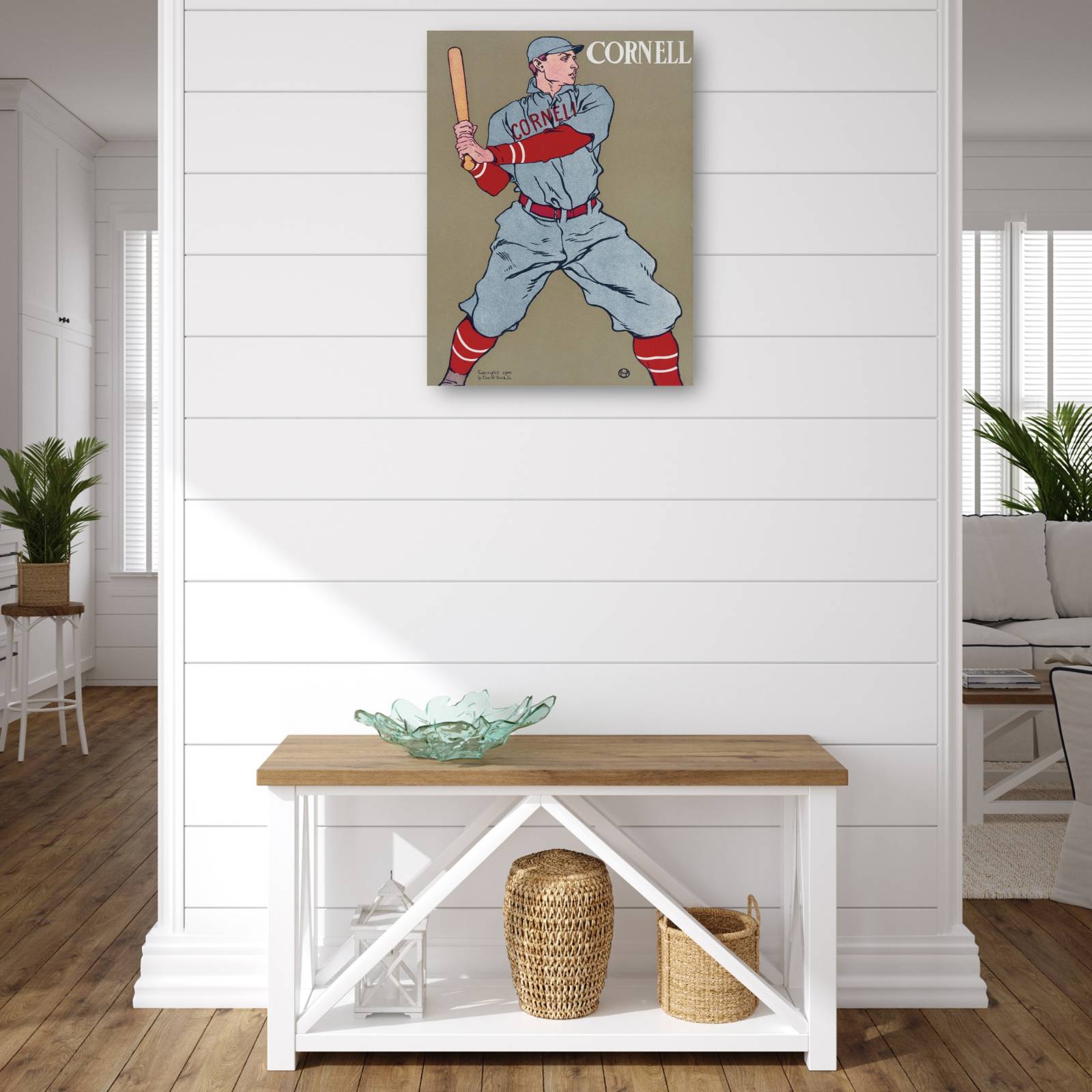 Cuadro Decorativo Beisbol de Cornell