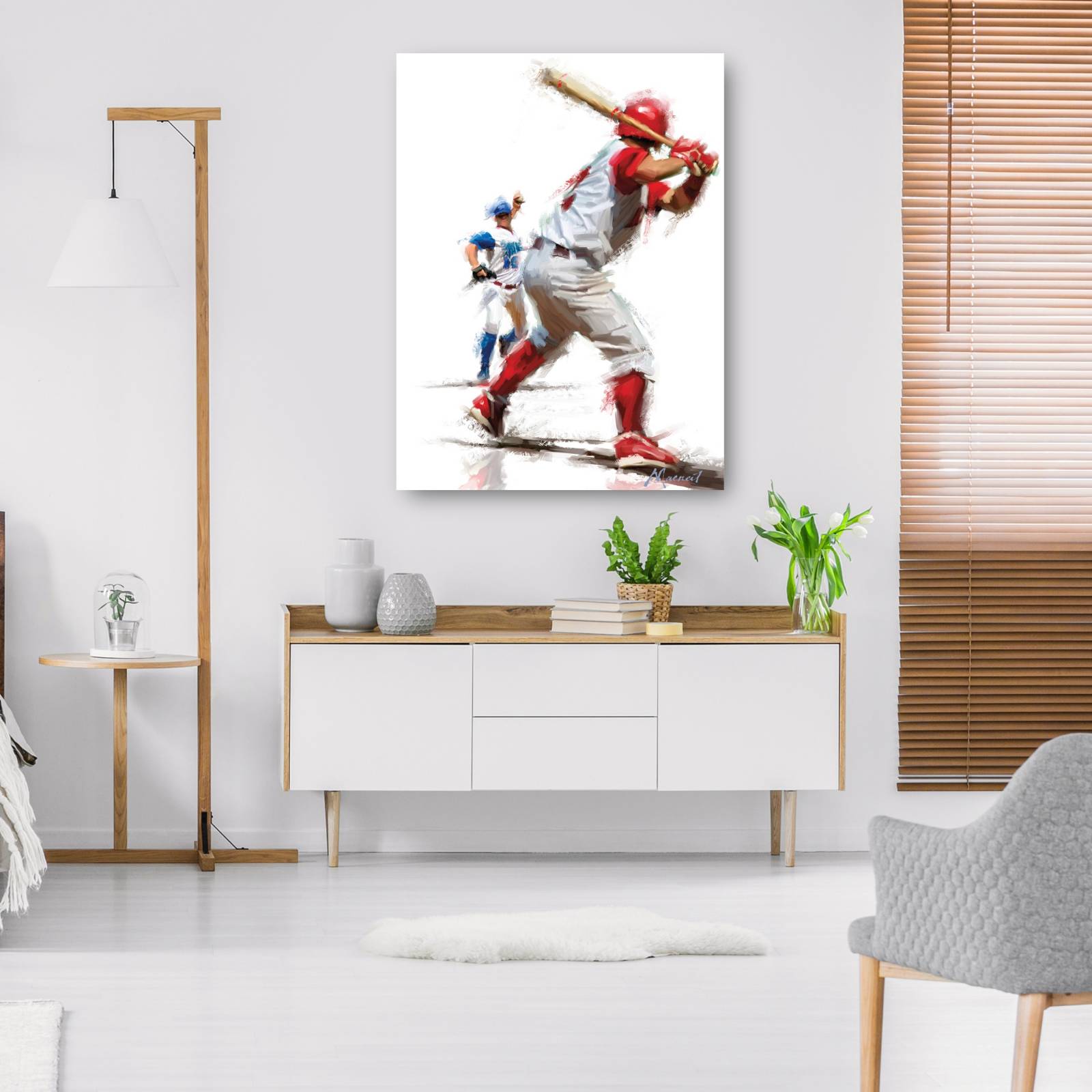Cuadro Decorativo Beisbol