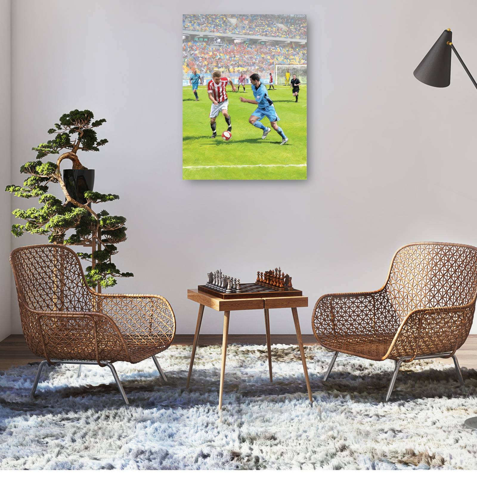 Cuadro Decorativo Futbol