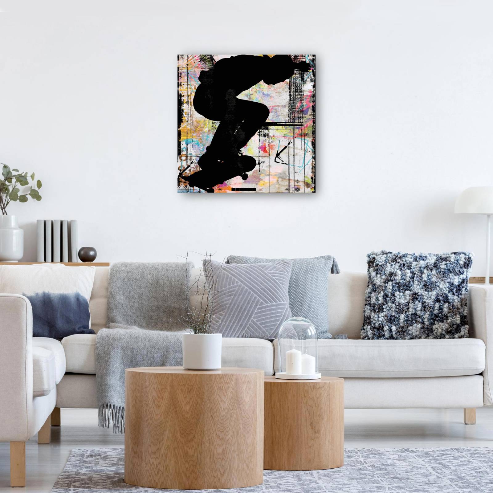 Cuadro Decorativo Skate Extremo Boarder