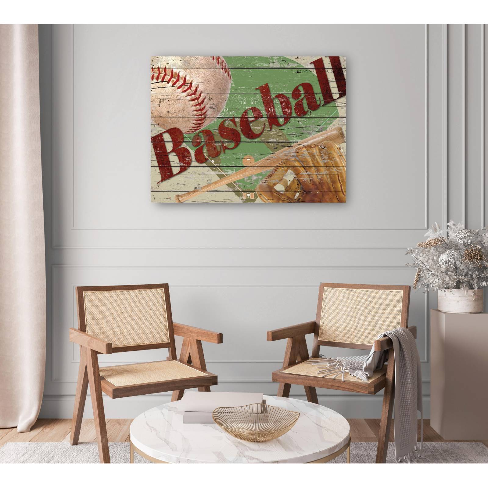 Cuadro Decorativo Beisbol