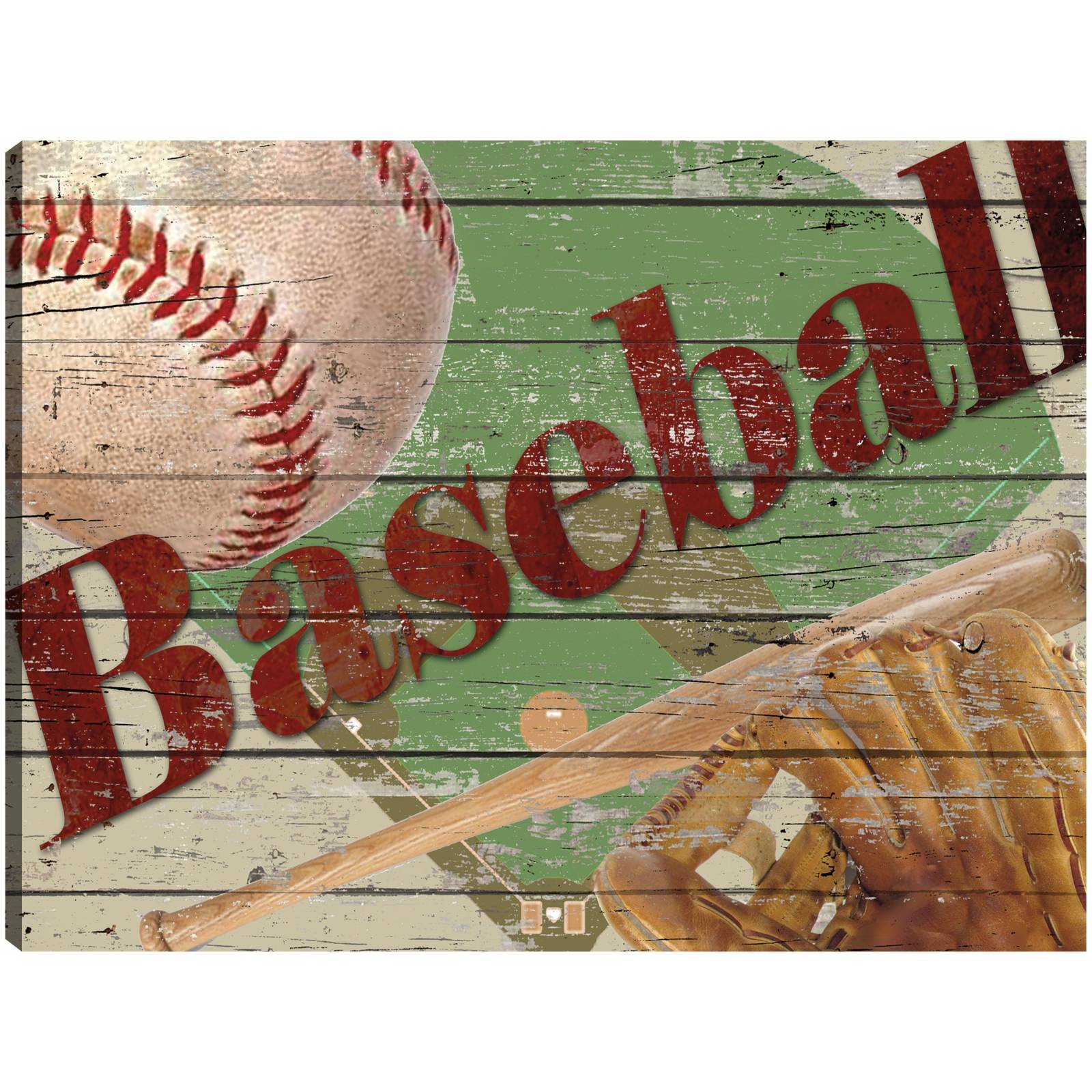 Cuadro Decorativo Beisbol